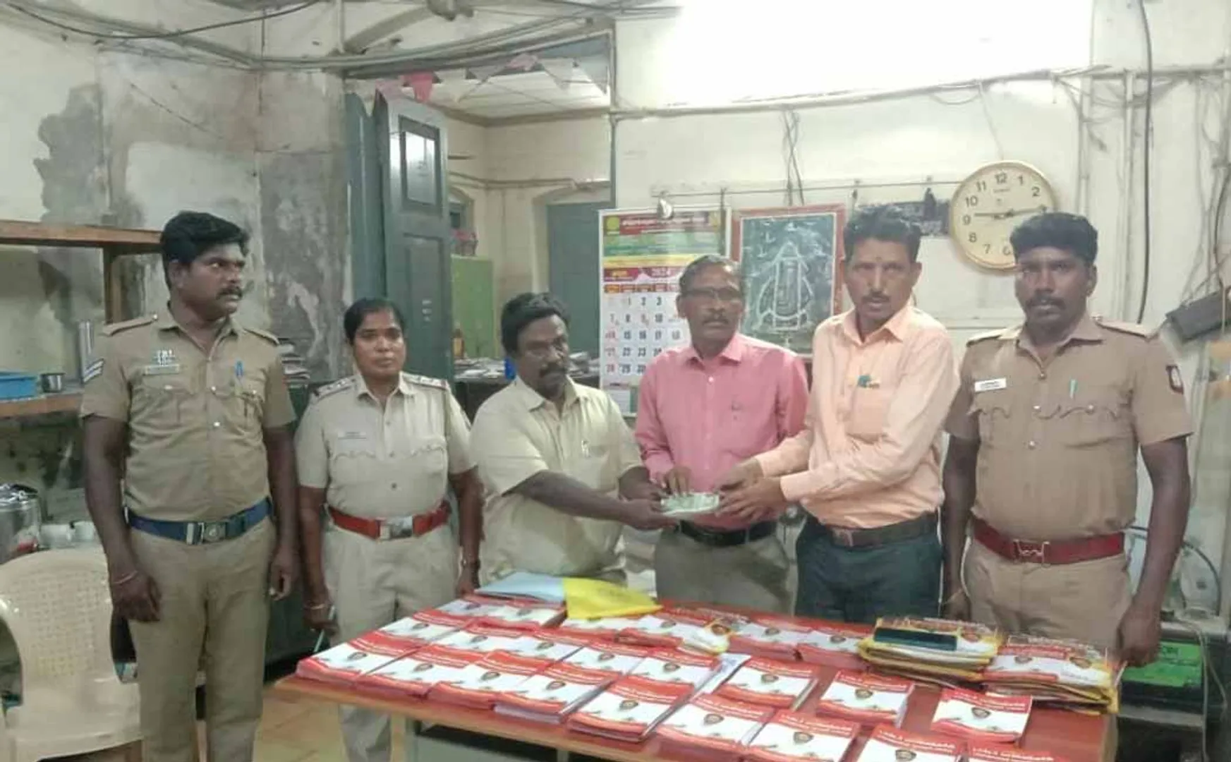Money confiscated at the IJK administrator house