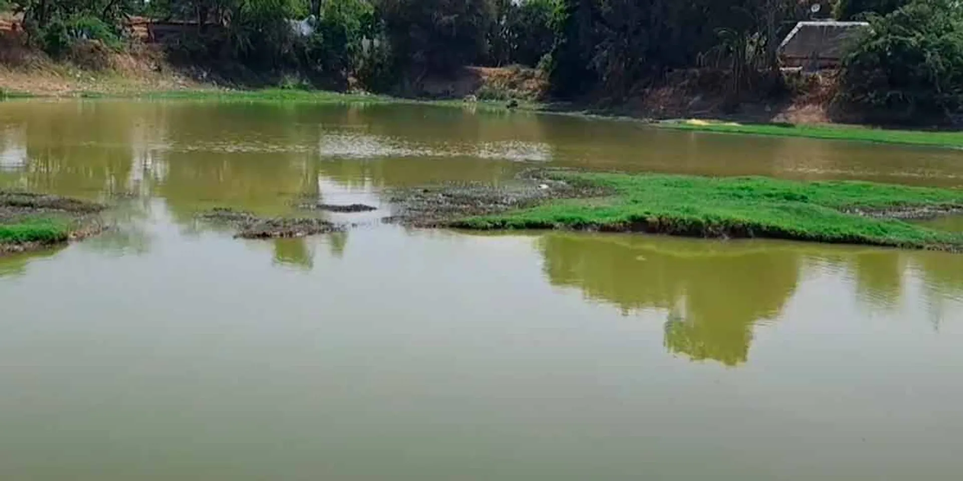  The pool of water; The lost their live of the boys left the village in mourning