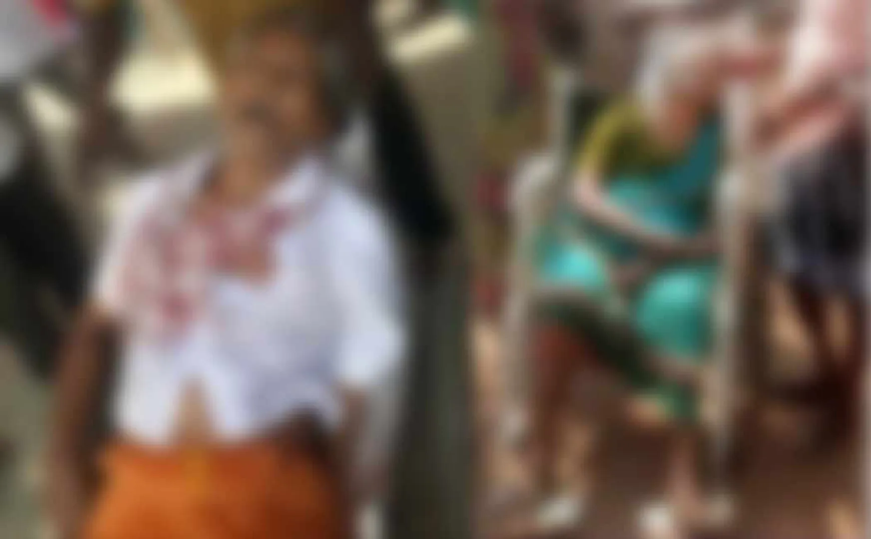 Two people who went to vote fainted and passed way