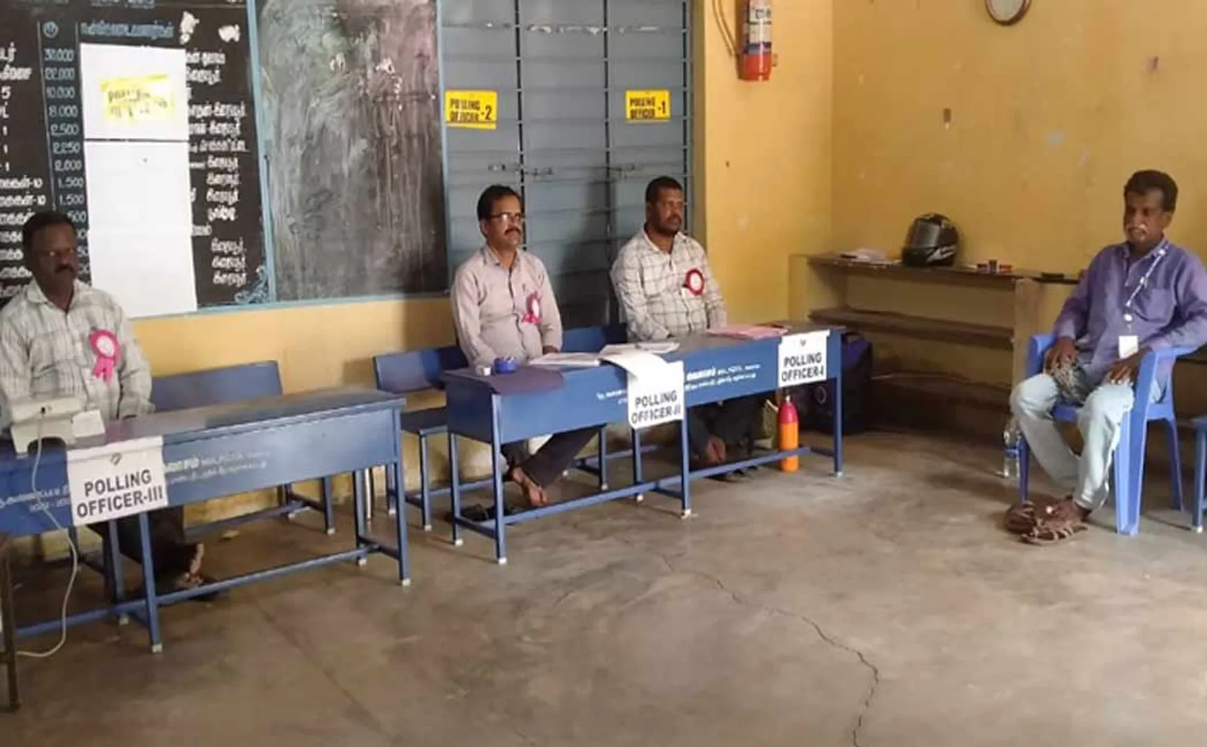 People did not come to vote at Vengai Valley polling station