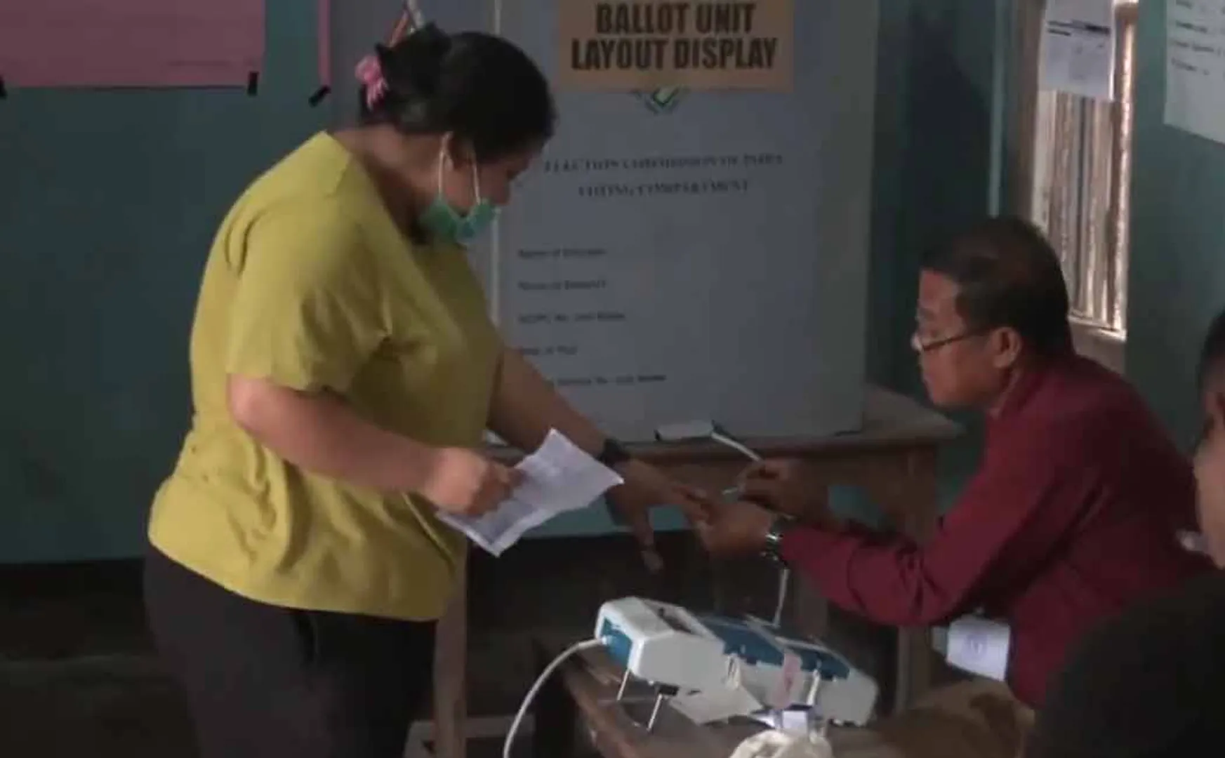 Re-polling in Manipur with tight security