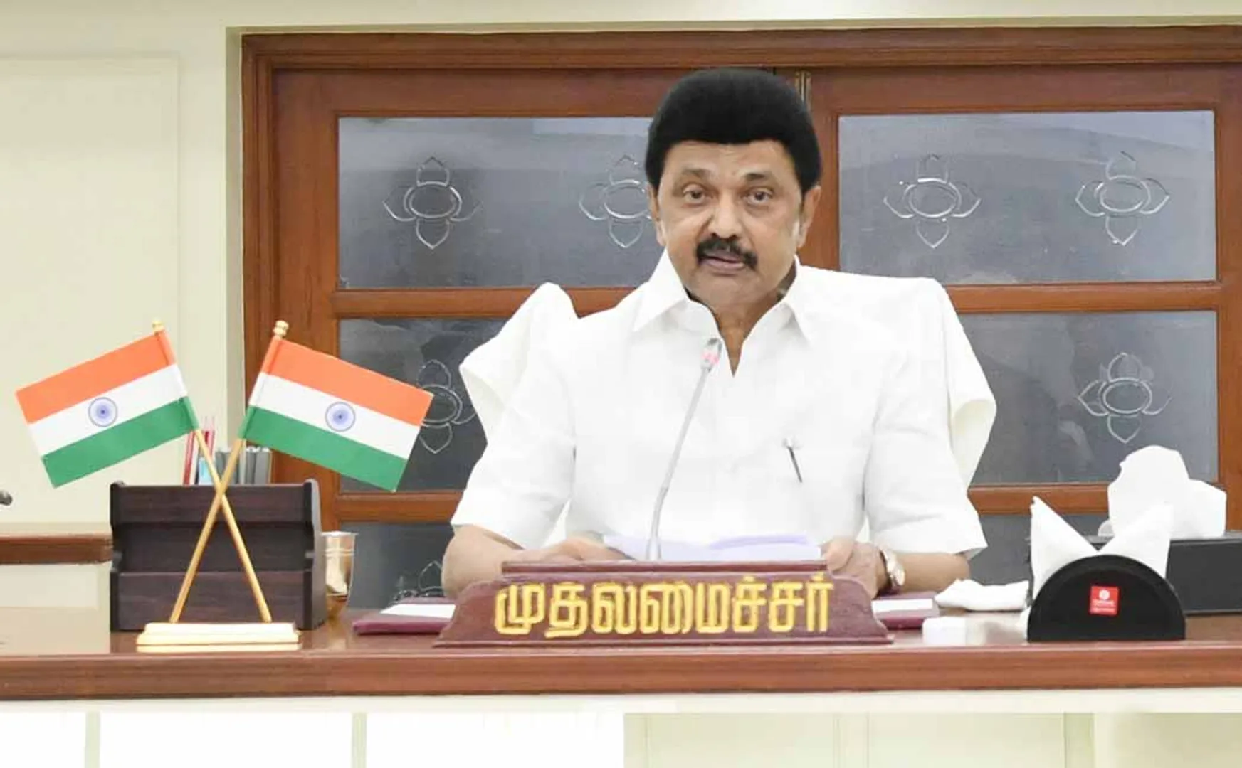 Let the books creep in the hand says Chief Minister MK Stalin
