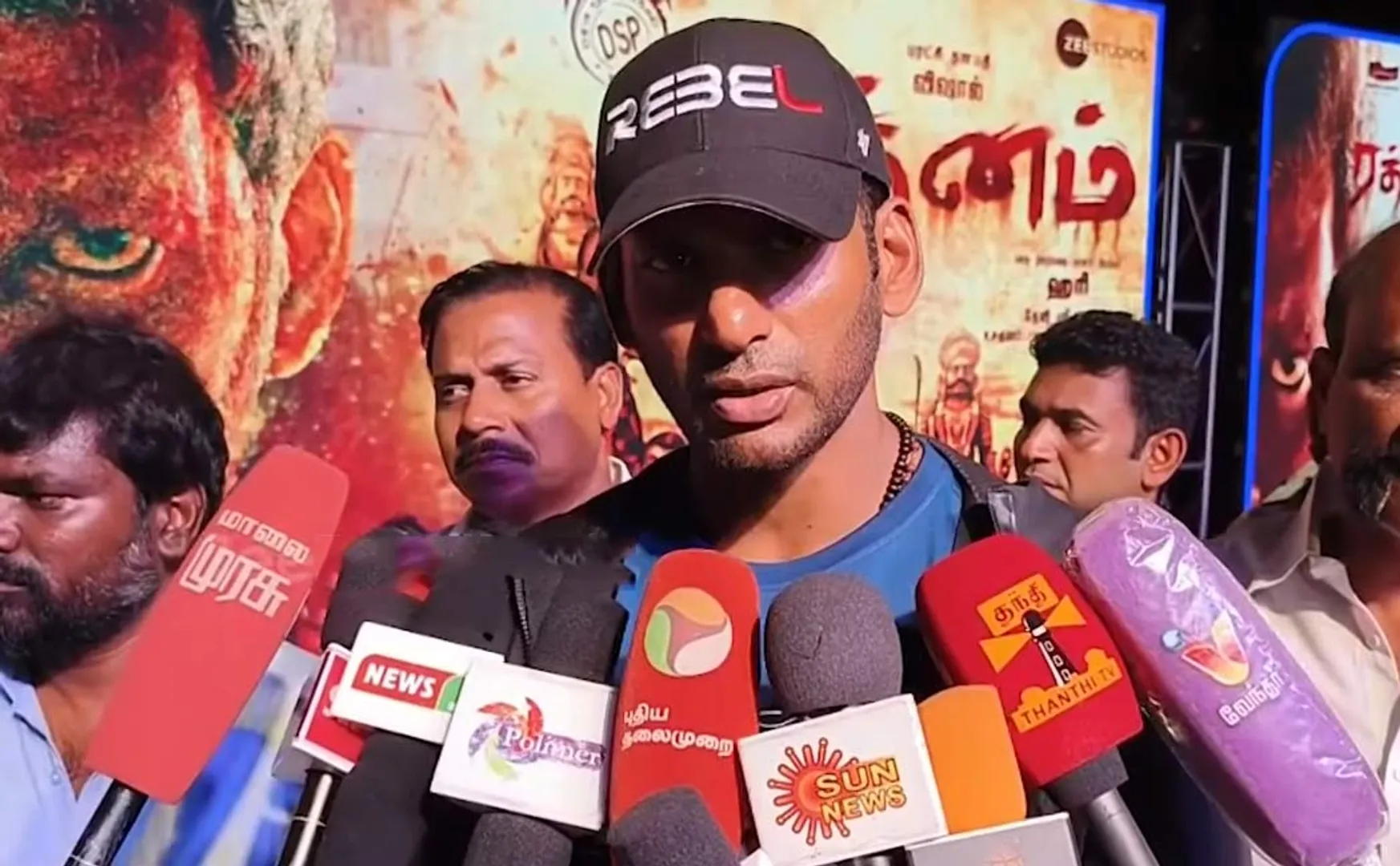 vishal political speech latest in rathnam promotion event