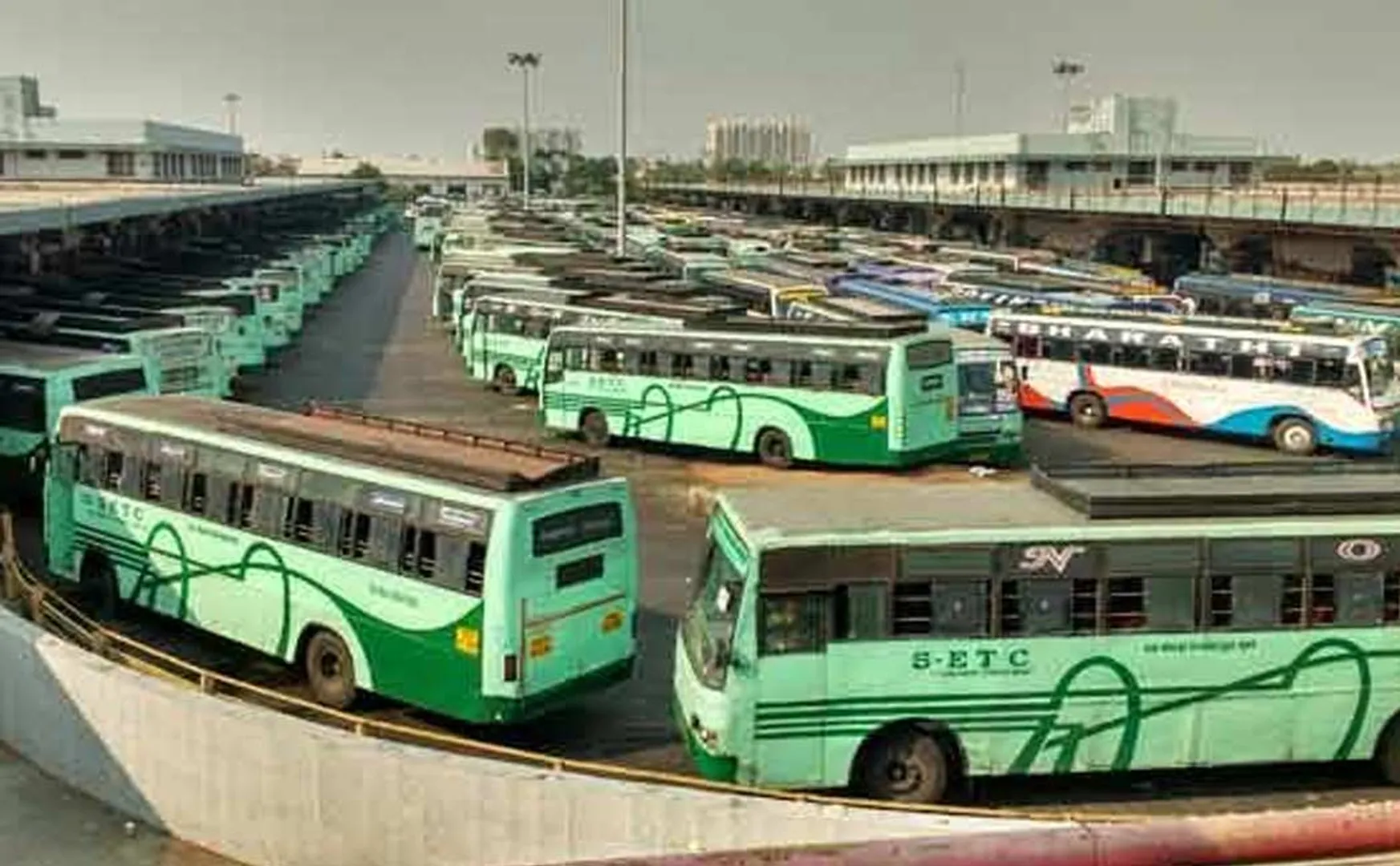 Action on the driver for A bus that does not carry women
