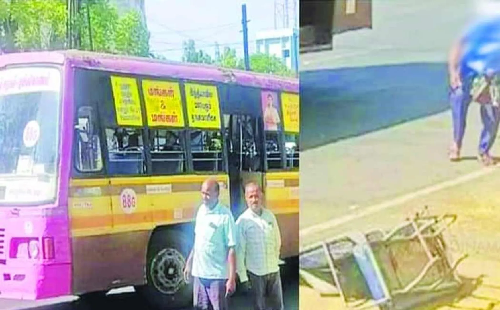 Anbumani condemns conductor being thrown with his seat in   moving govt bus
