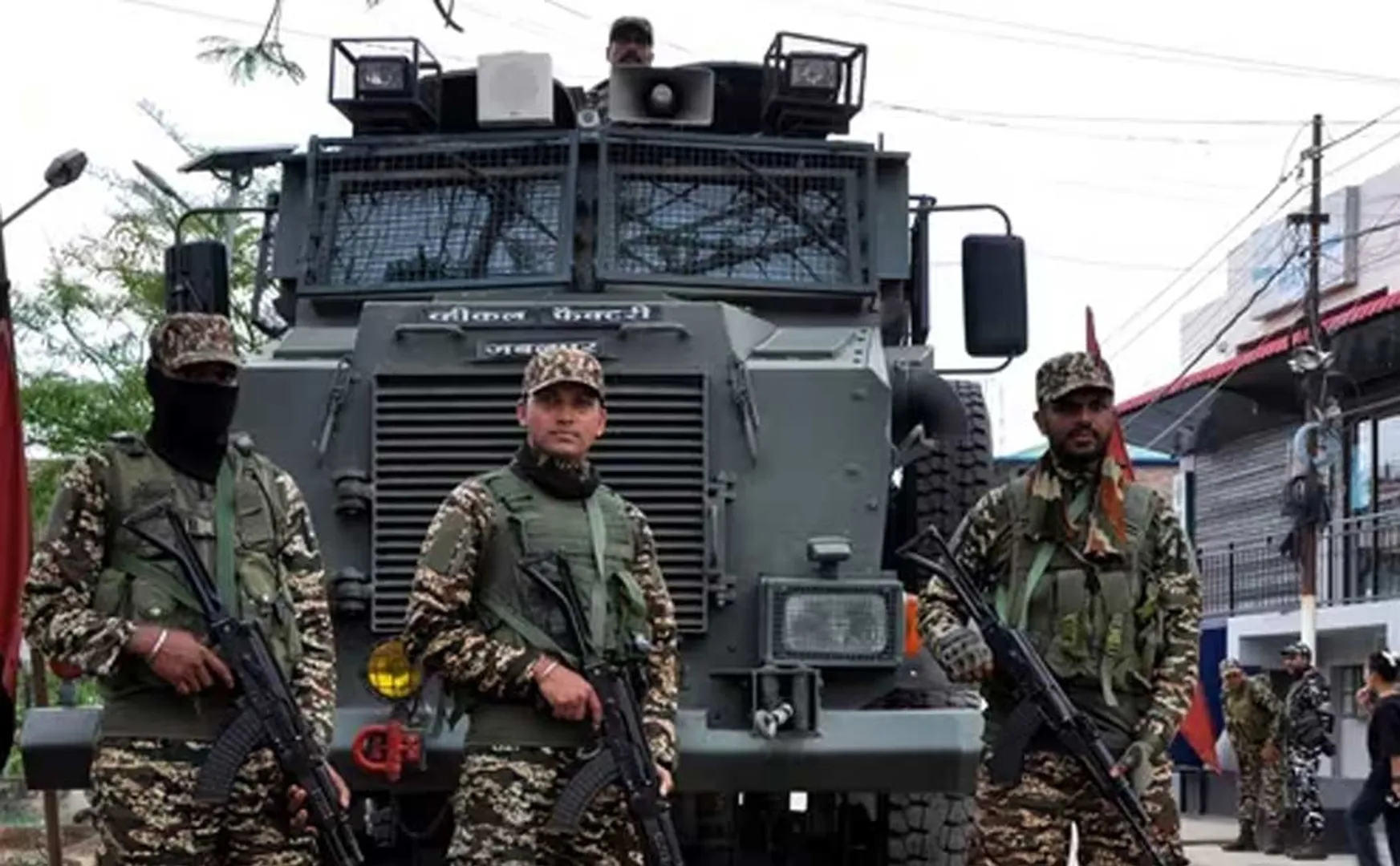 Incident at CRPF soldiers in Manipur
