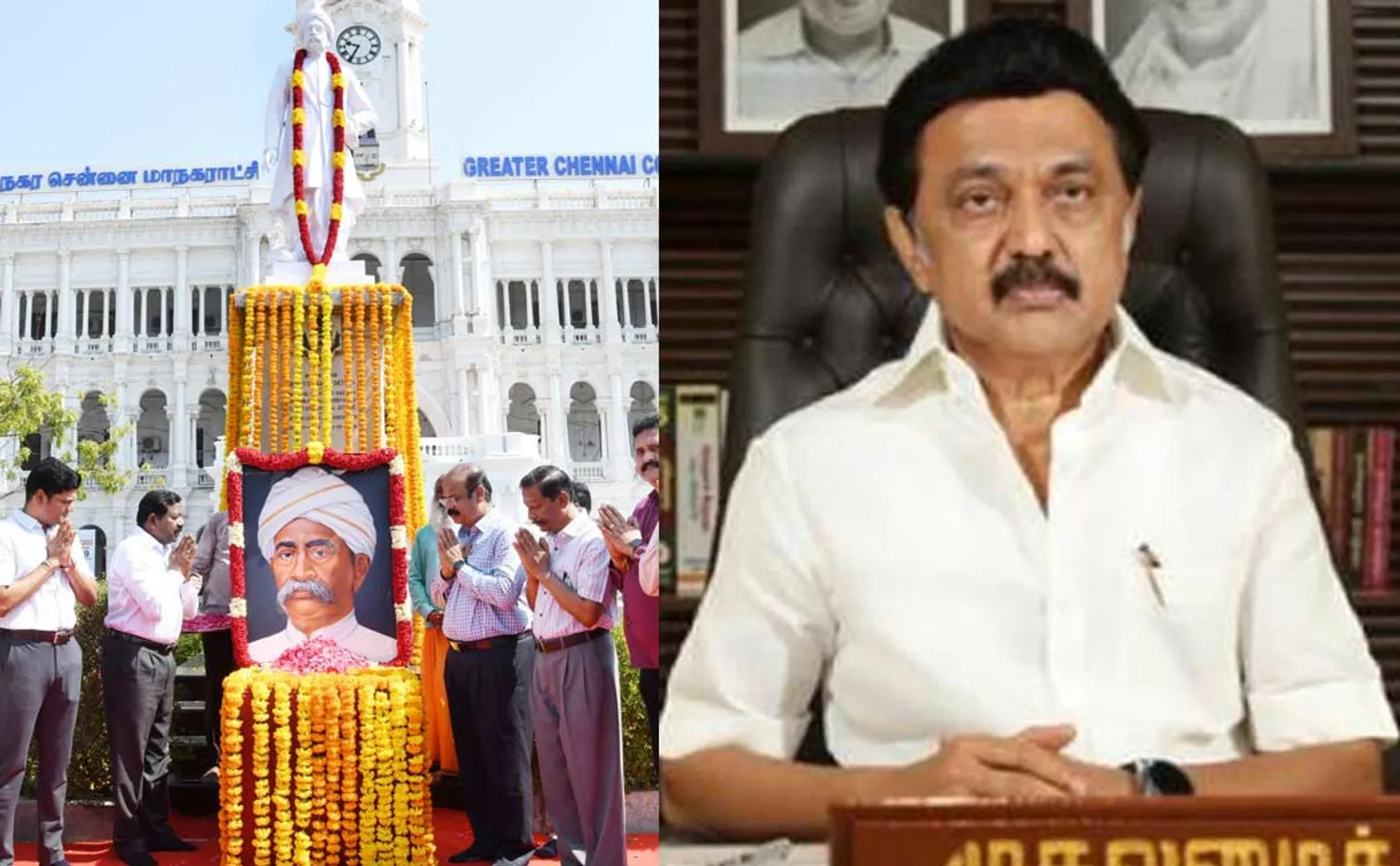 Chief Minister of Tamil Nadu felicitated for Pioneer of Sir Pitti Thiagarayar Breakfast Scheme