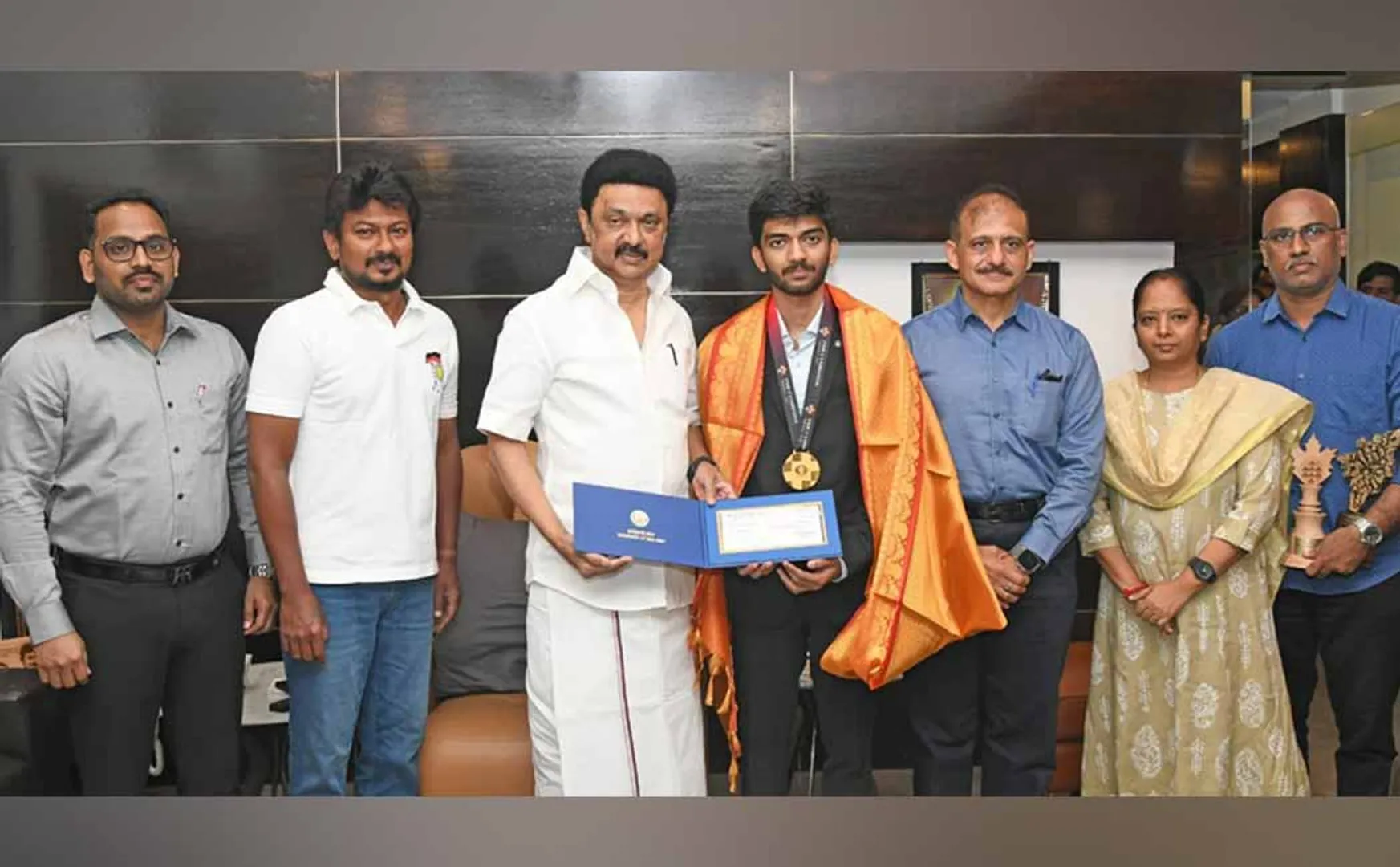 Chief Minister MK Stalin praises chess player Gukesh
