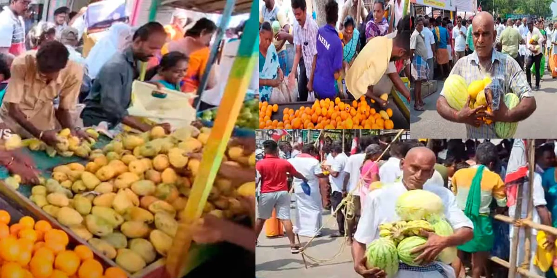  Nemor Panthal, which was empty in an instant; People who carried box after box
