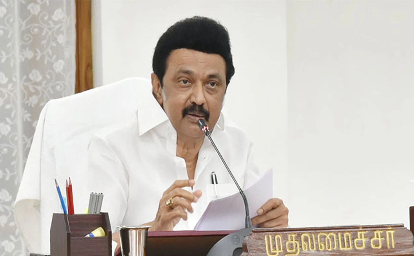 Chief Minister M. K. Stalin's accusation on Freedom of press is being lost under BJP rule
