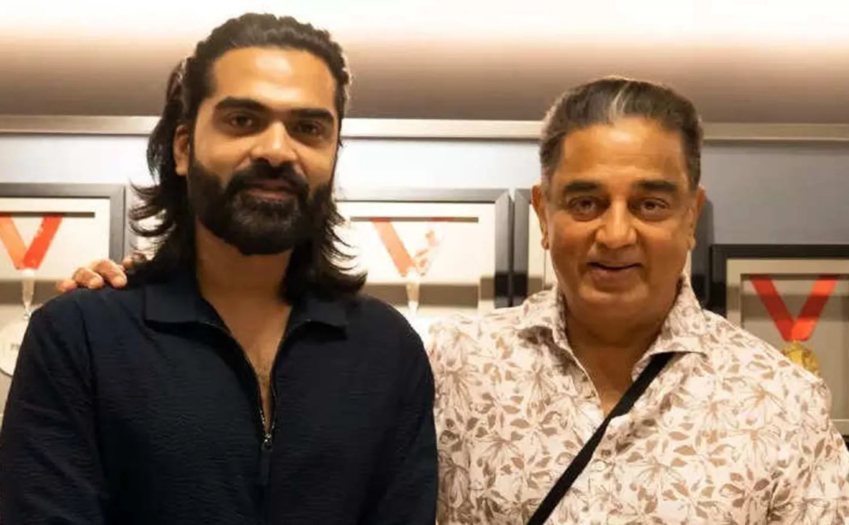 simbu avt with kamal in thug life movie