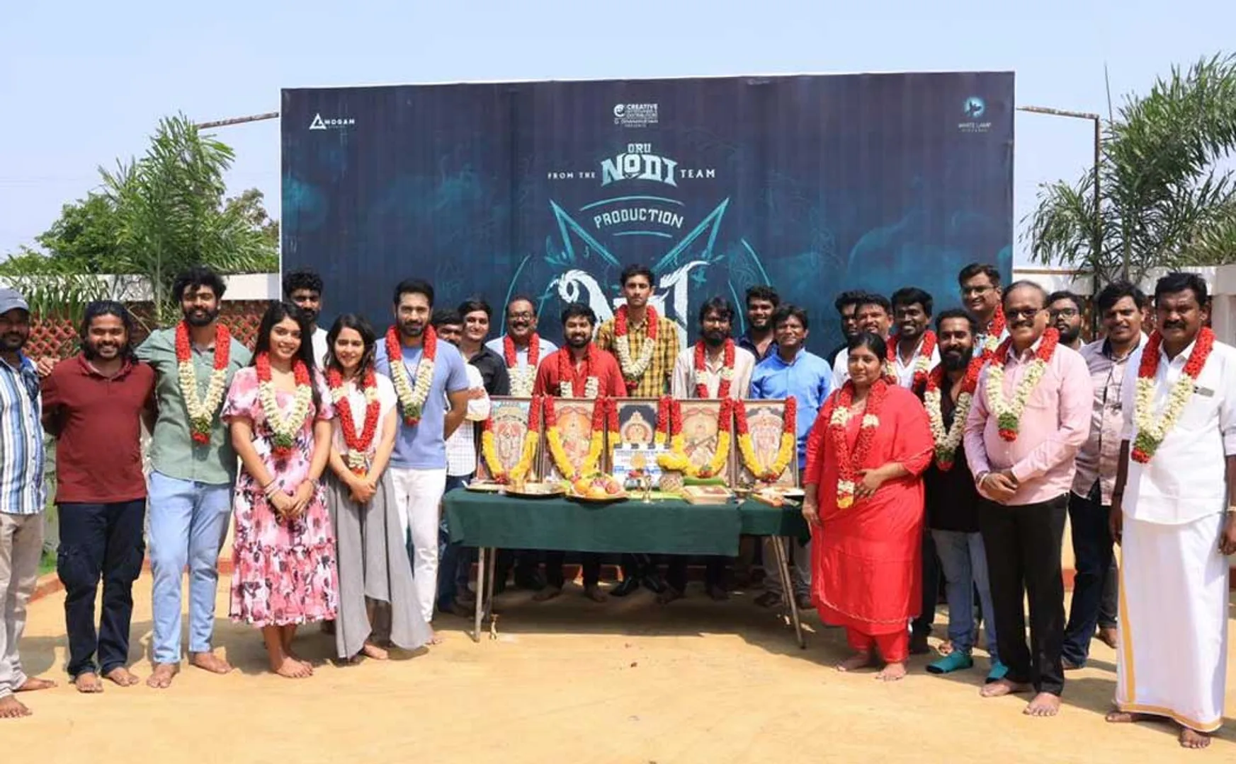 oru nodi team joined once again for new movie