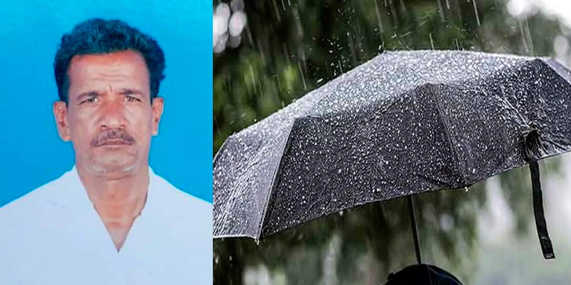 Summer rains around; Farmer dies after coconut tree falls