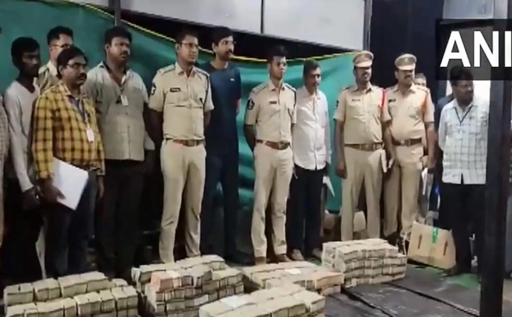 Andhra Pradesh Rs. 8 crore confiscated; 2 arrested