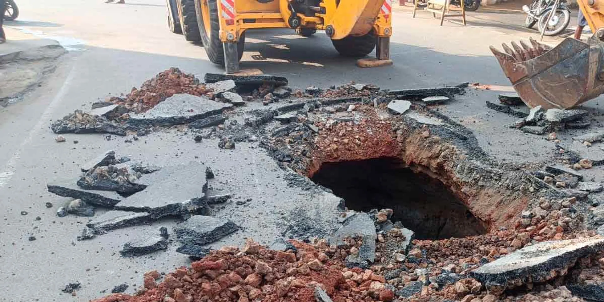 Sudden dip again; Motorists suffer
