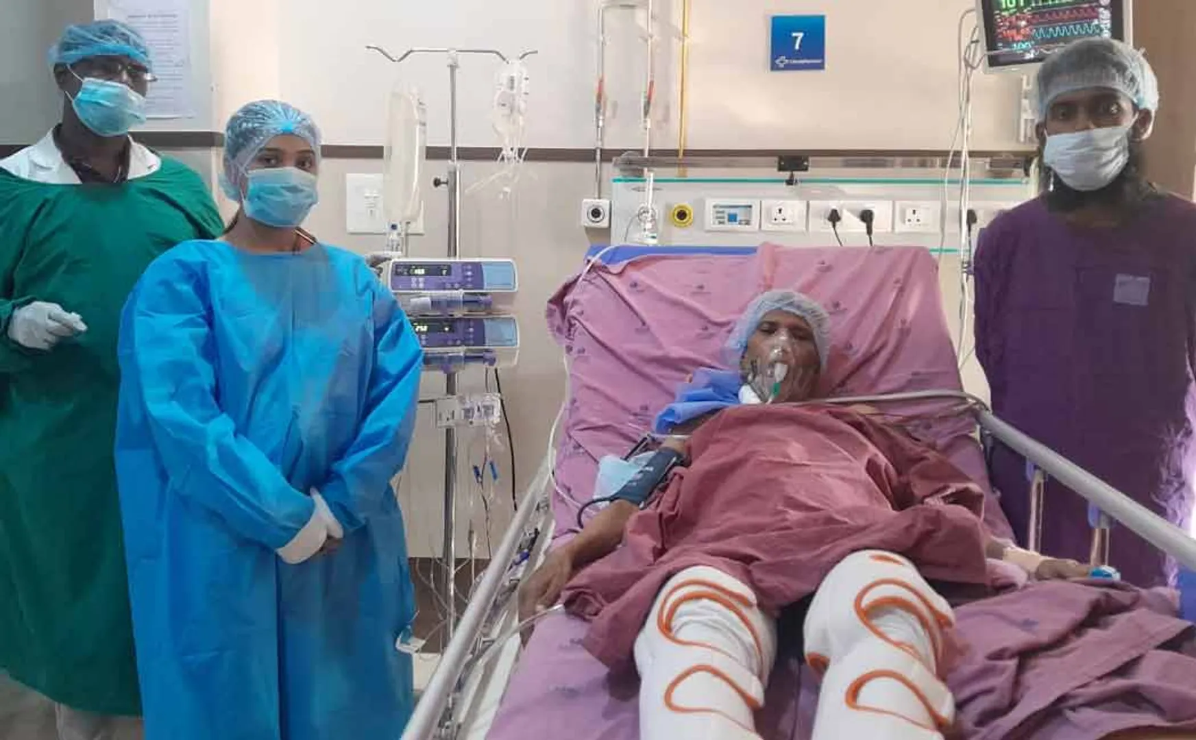 An organ transplant was performed in Erode