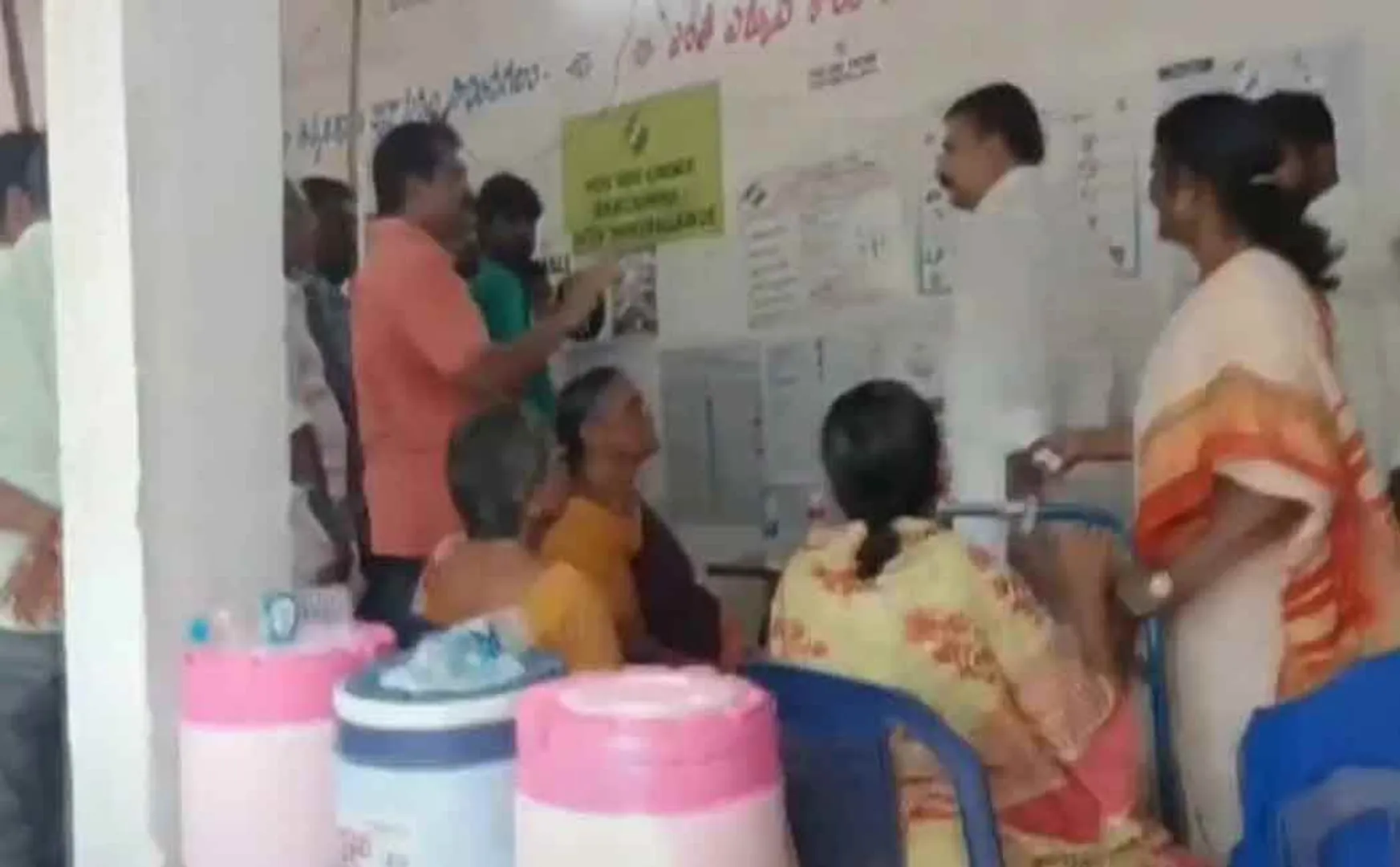 andhra election YSR Congress MLA incident Voter backlash