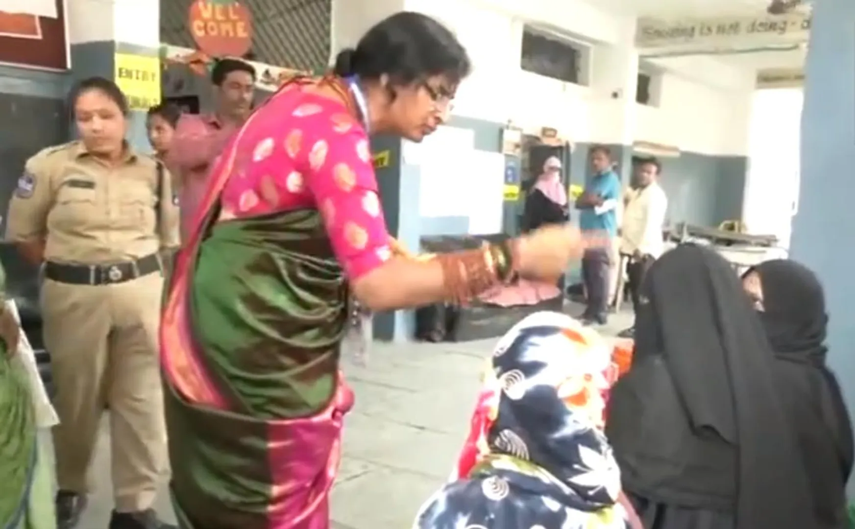 Controversy again by BJP candidate who verified Muslim women voters