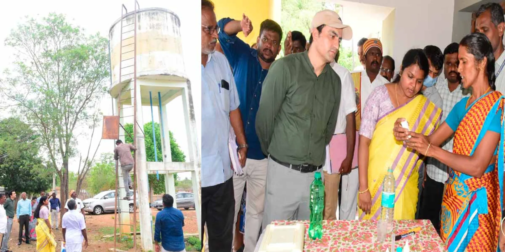  The ongoing water tank problem! The Collector inspected the drinking tank