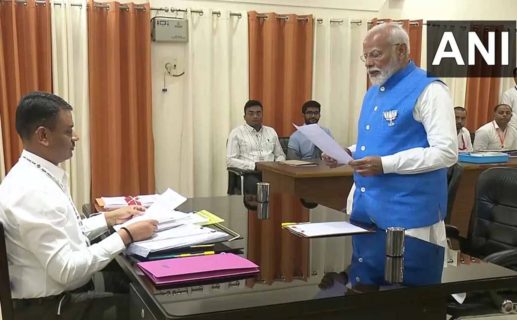 Prime Minister Modi filed nomination