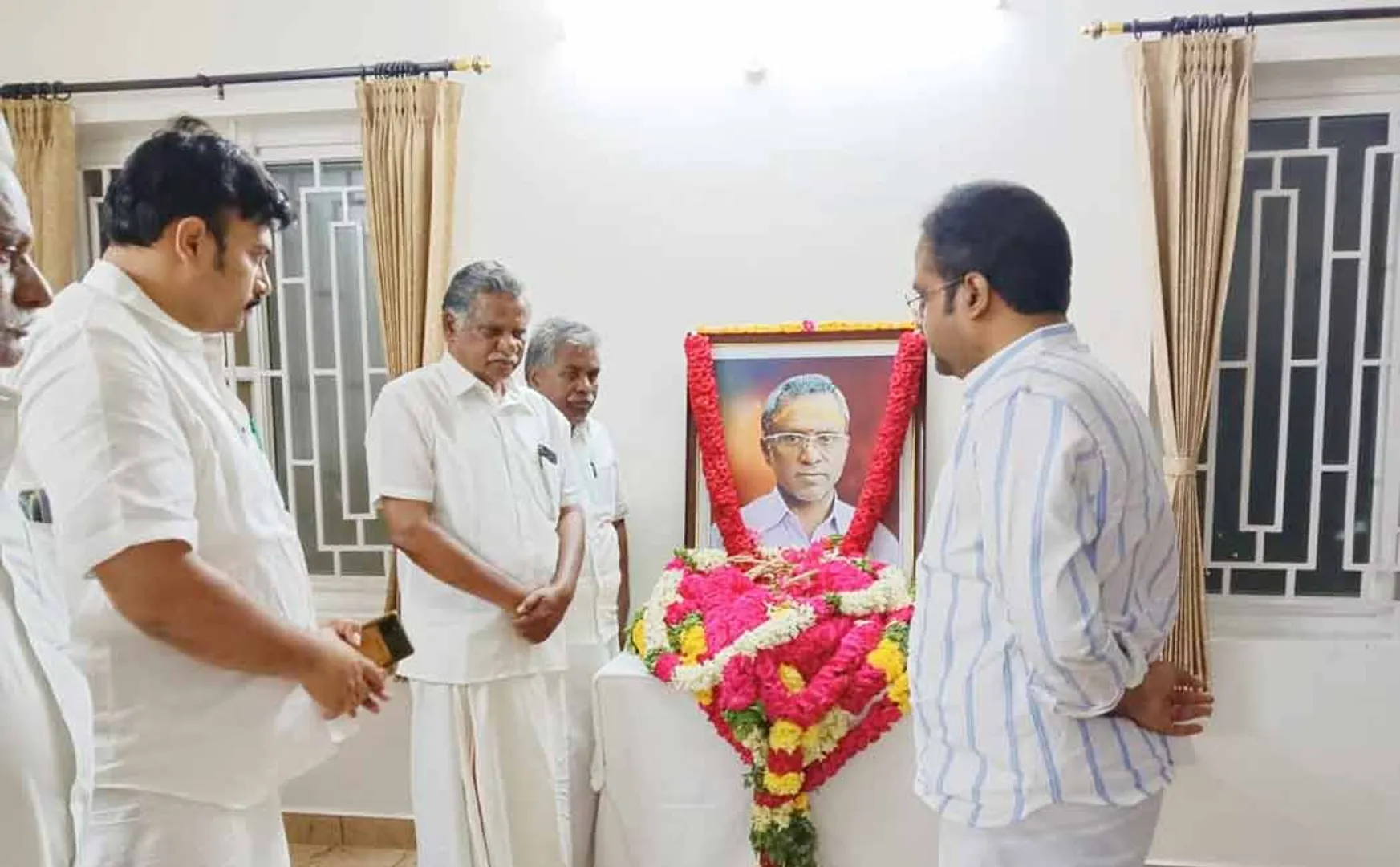 Communist Mutharasan personally consoled Dinesh family 