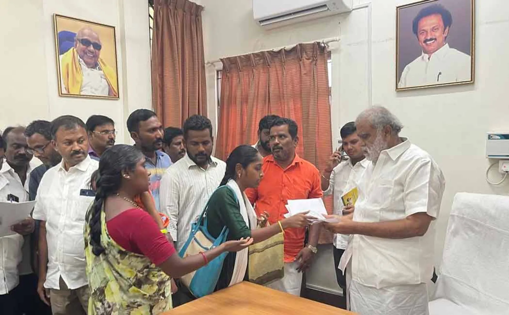 Students are studying in college without spending a single rupee says Minister I. Periyasamy