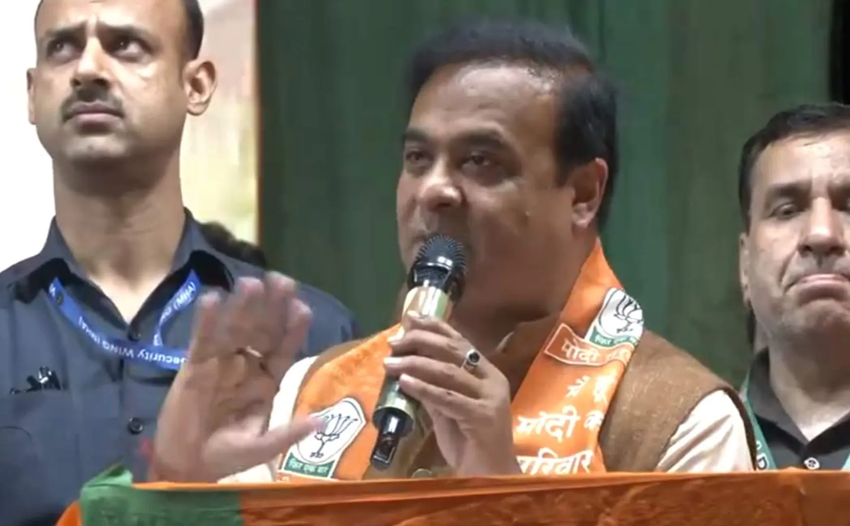  Assam Chief Minister said temple will be built instead of Gnanawabi Masjid" -