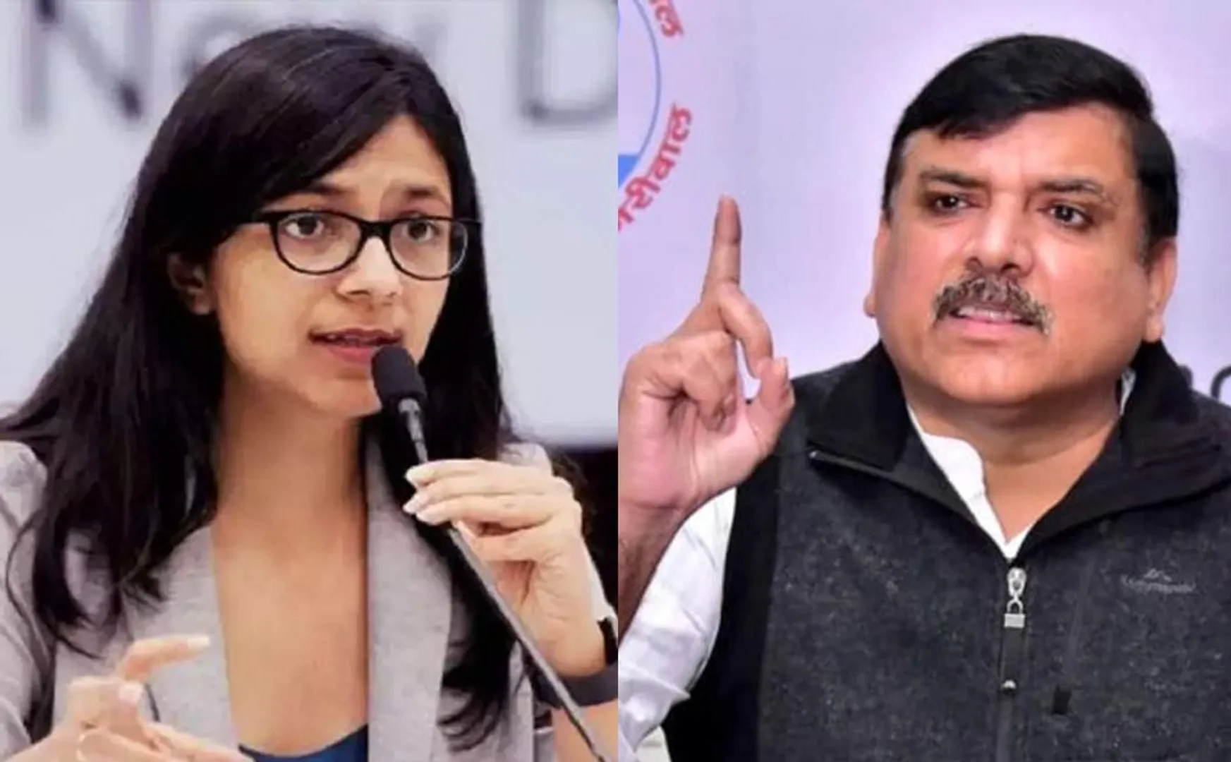 Sanjay Singh speech about Sensational allegation of aam aadmi female MP