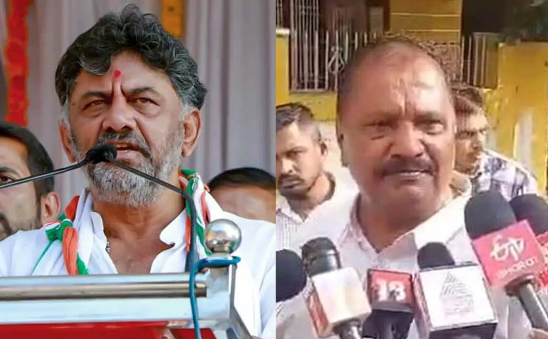 BJP executive sensational allegation on DK Sivakumar bargained for Rs 100 crore