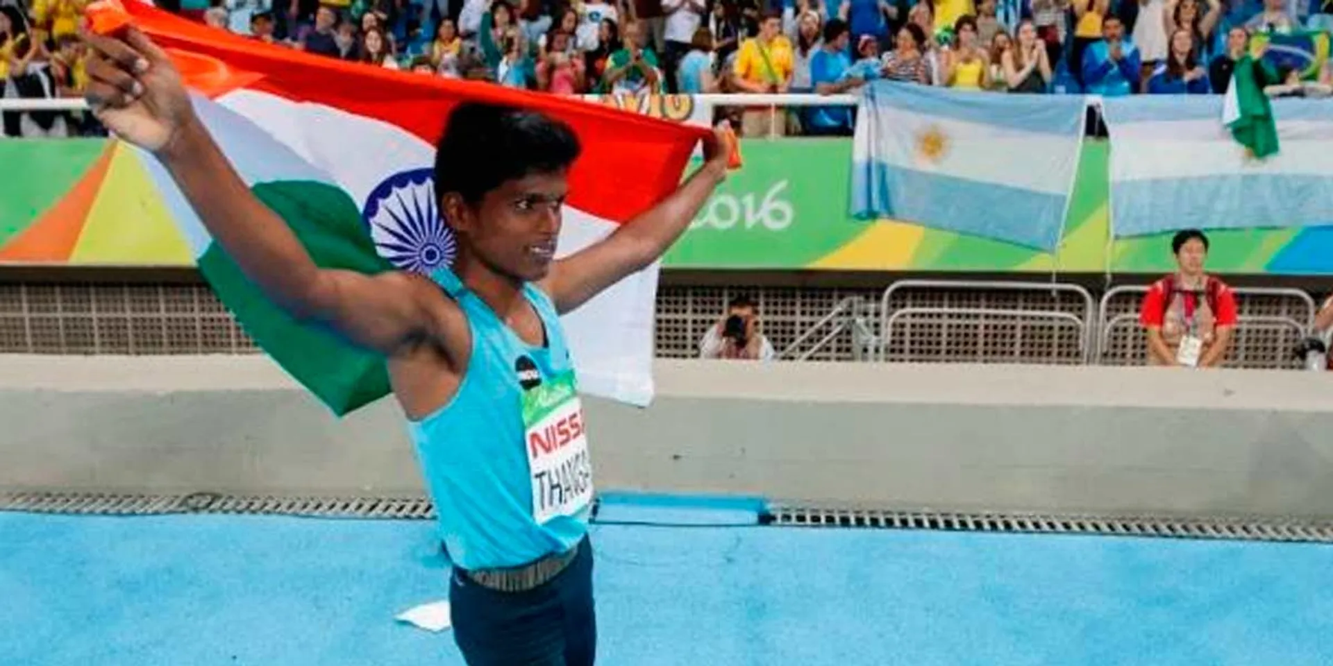  Once again the uncanny Mariyappan Thangavelu