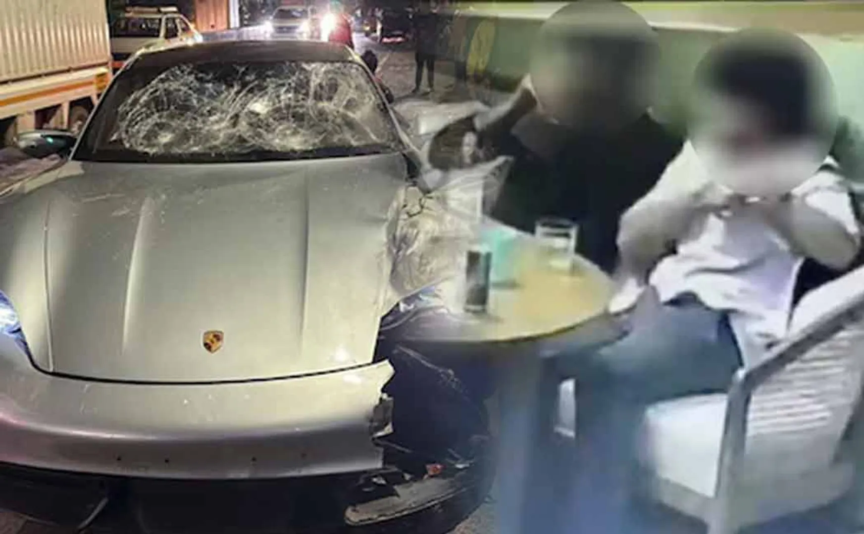 boy father was arrested in a case related to a car accident in Pune