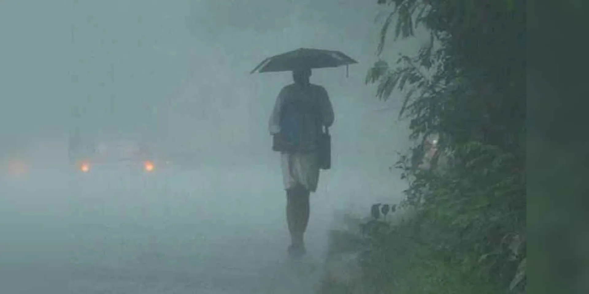 Heavy rain lashed many places in Tamil Nadu