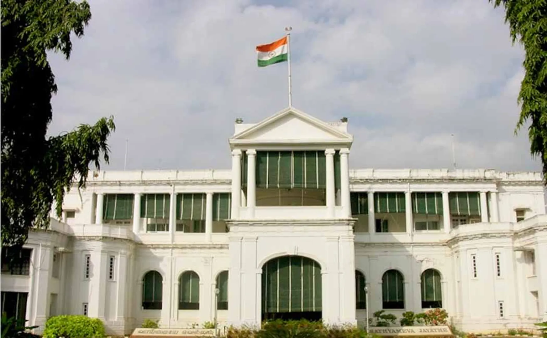 Thiruvalluvar in saffron the invitation issued by the Governor House
