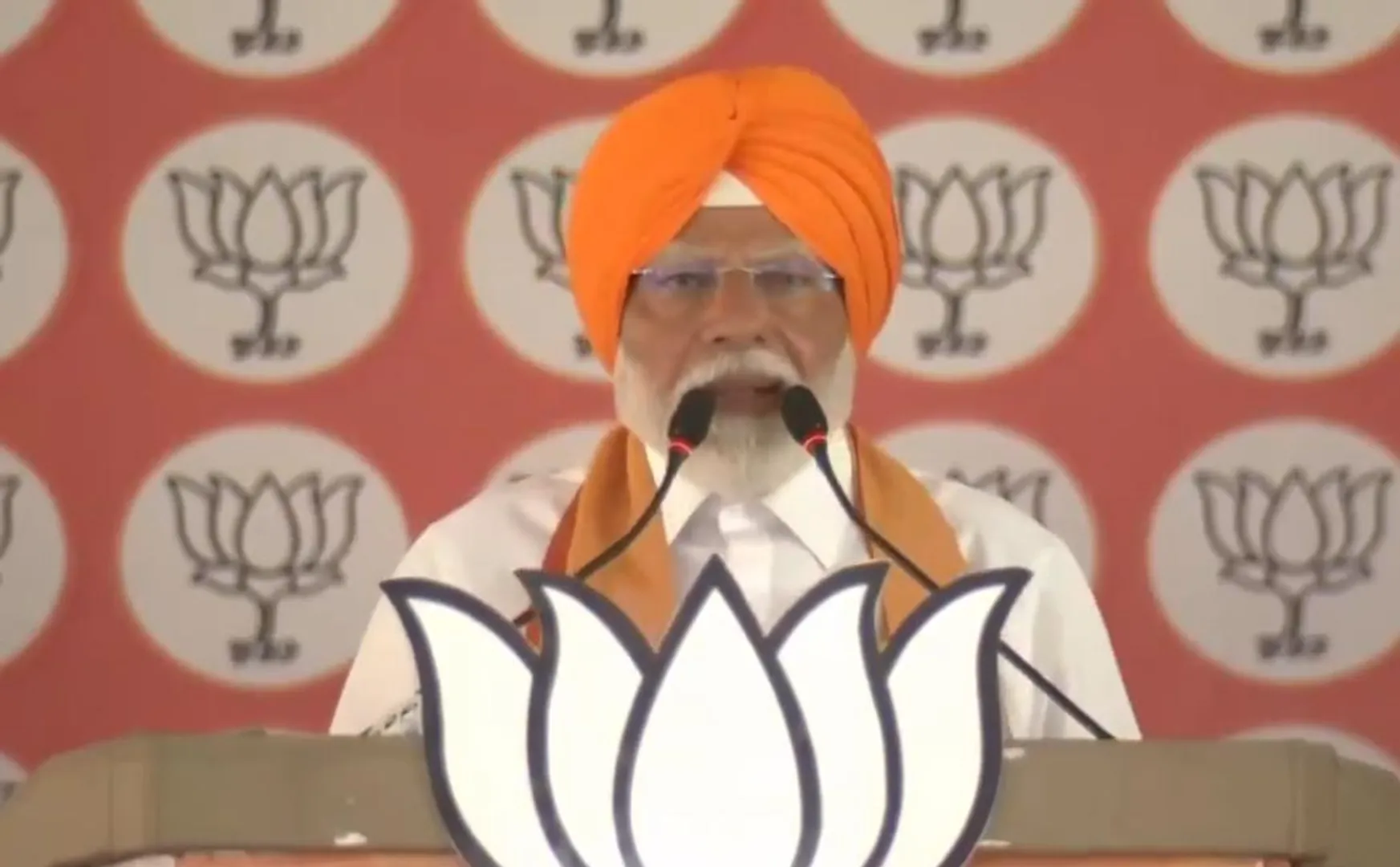 PM Modi speech in punjab for lok sabha election campaign