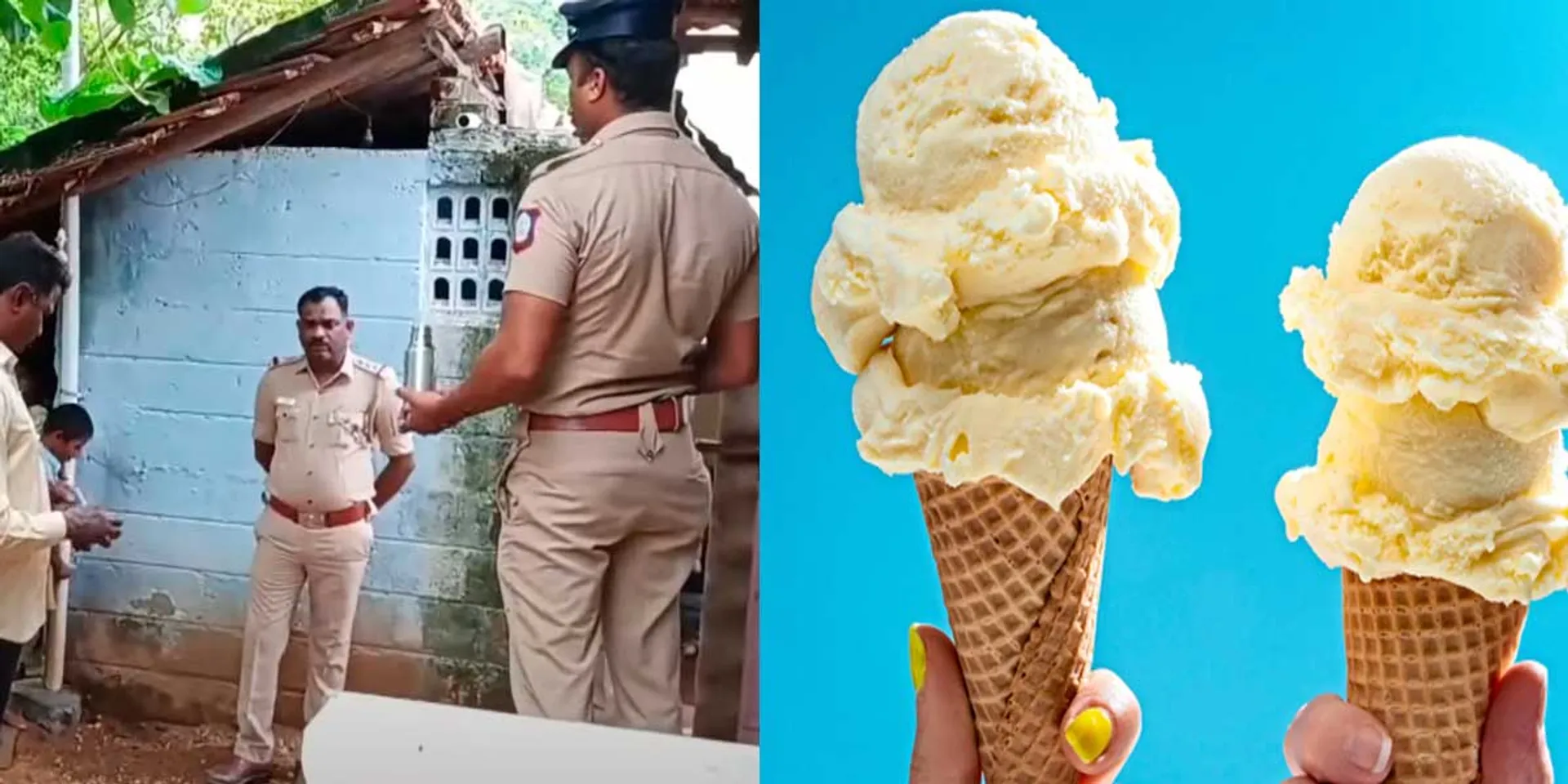 Poison in ice cream; A tragic decision made by the mother with the children; Husband arrested