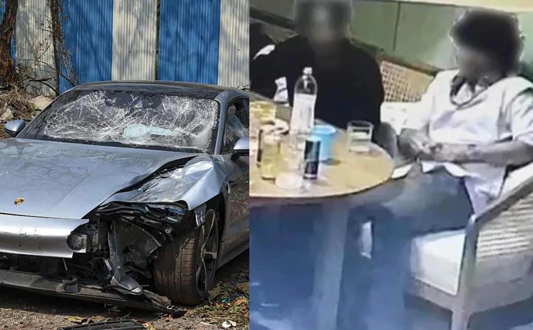 Incident happened to save the boy at Pune luxury car accident