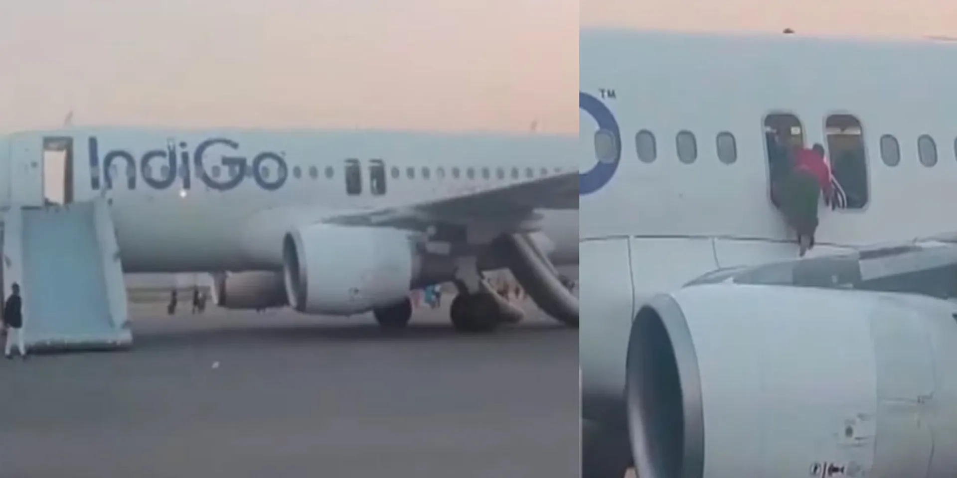  Bomb threat to Indigo; Emergency evacuation of passengers