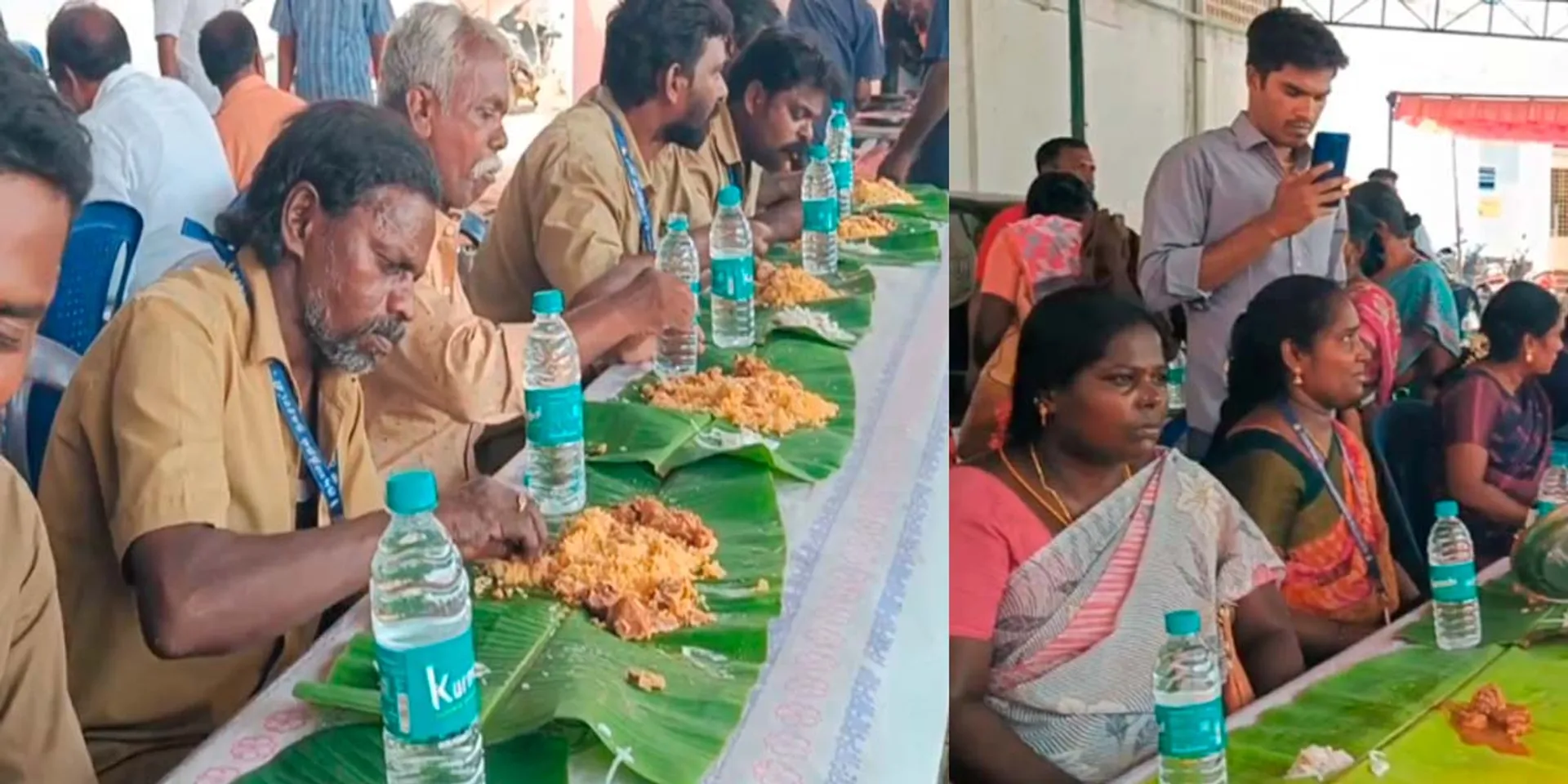 Garbage-wise cleaning is biryani- a new technique that exploits the labor of the worker