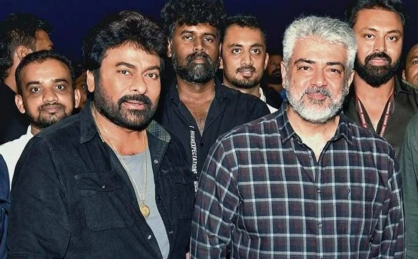 ajith mets chiranjeevi