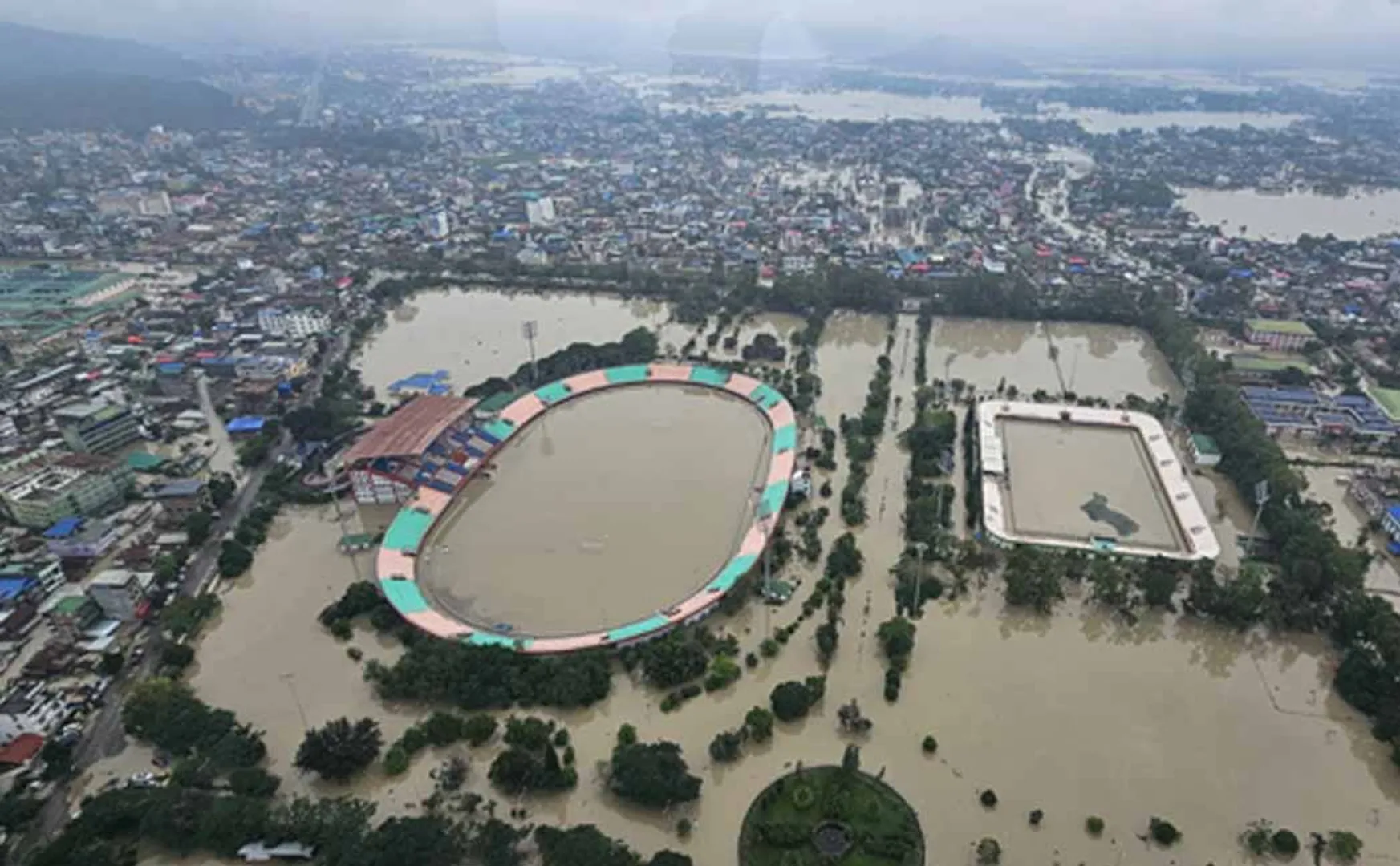 Floating Northeast States; Intensive rescue work