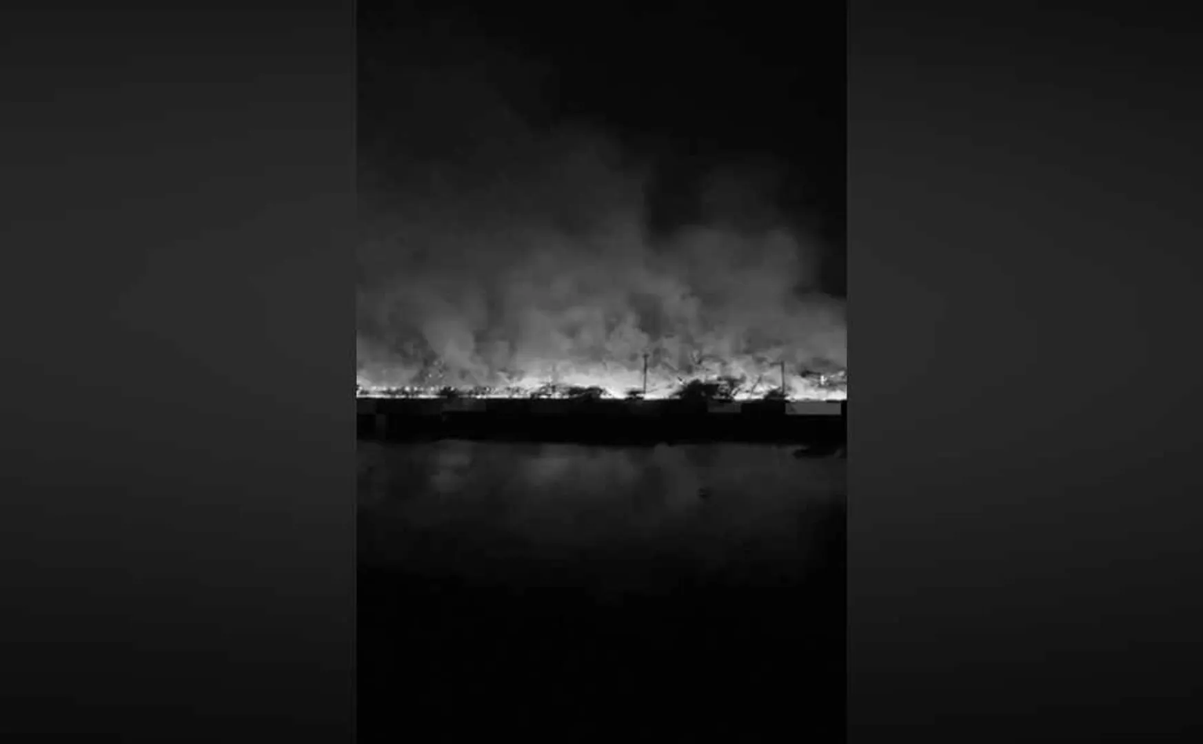 Chennai Medavakkam Swamp area fire incident