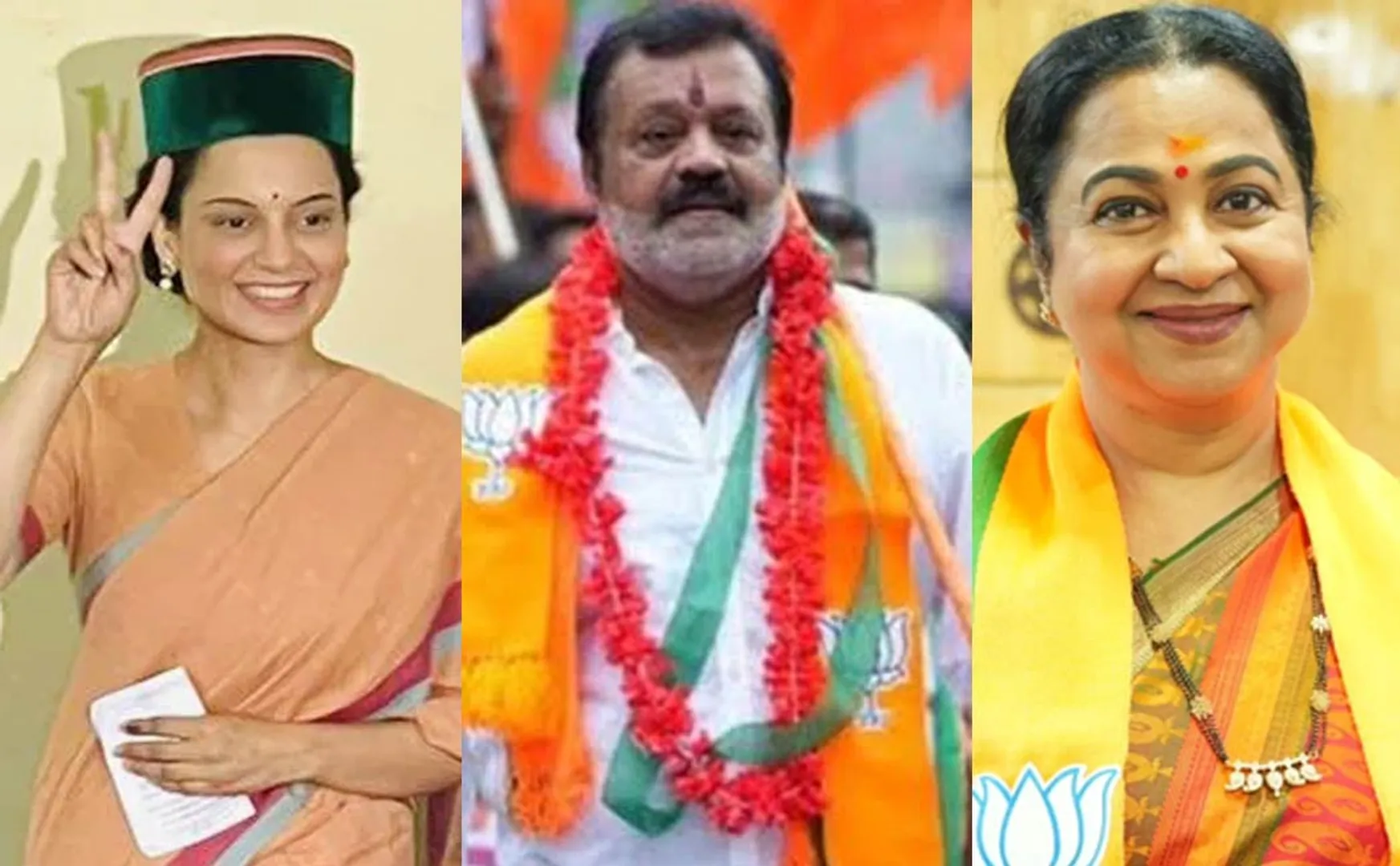 lok sabha election 2024 cinema celebrities position 