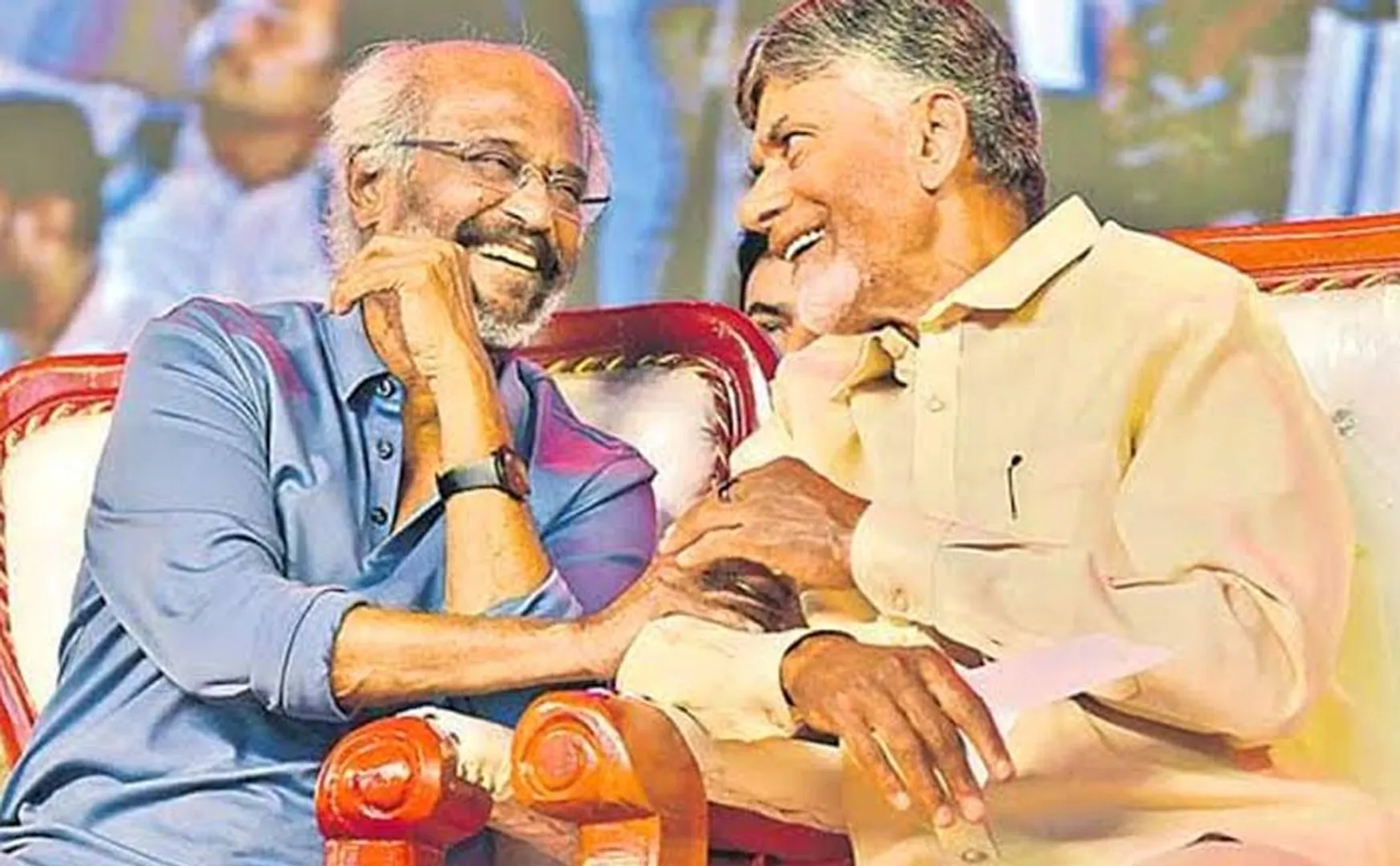 rajinikantha wishes chandrababu naidu