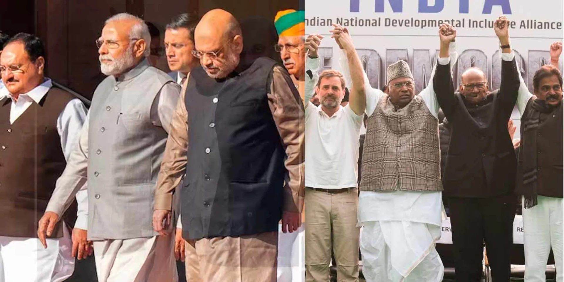 'Coalition rule in the middle'- NDA and India alliance leaders consult