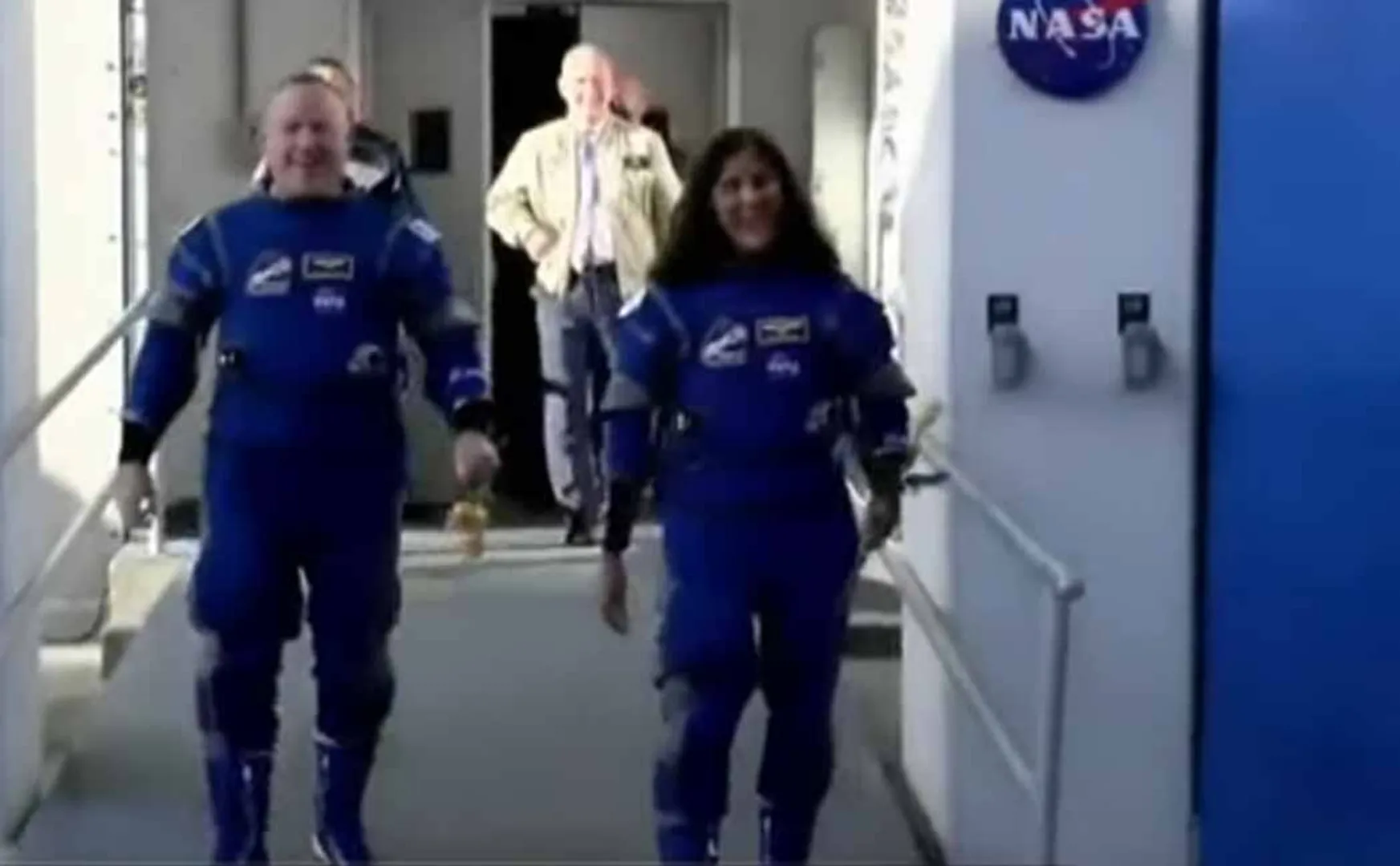 Sunita Williams Travel to Space Center