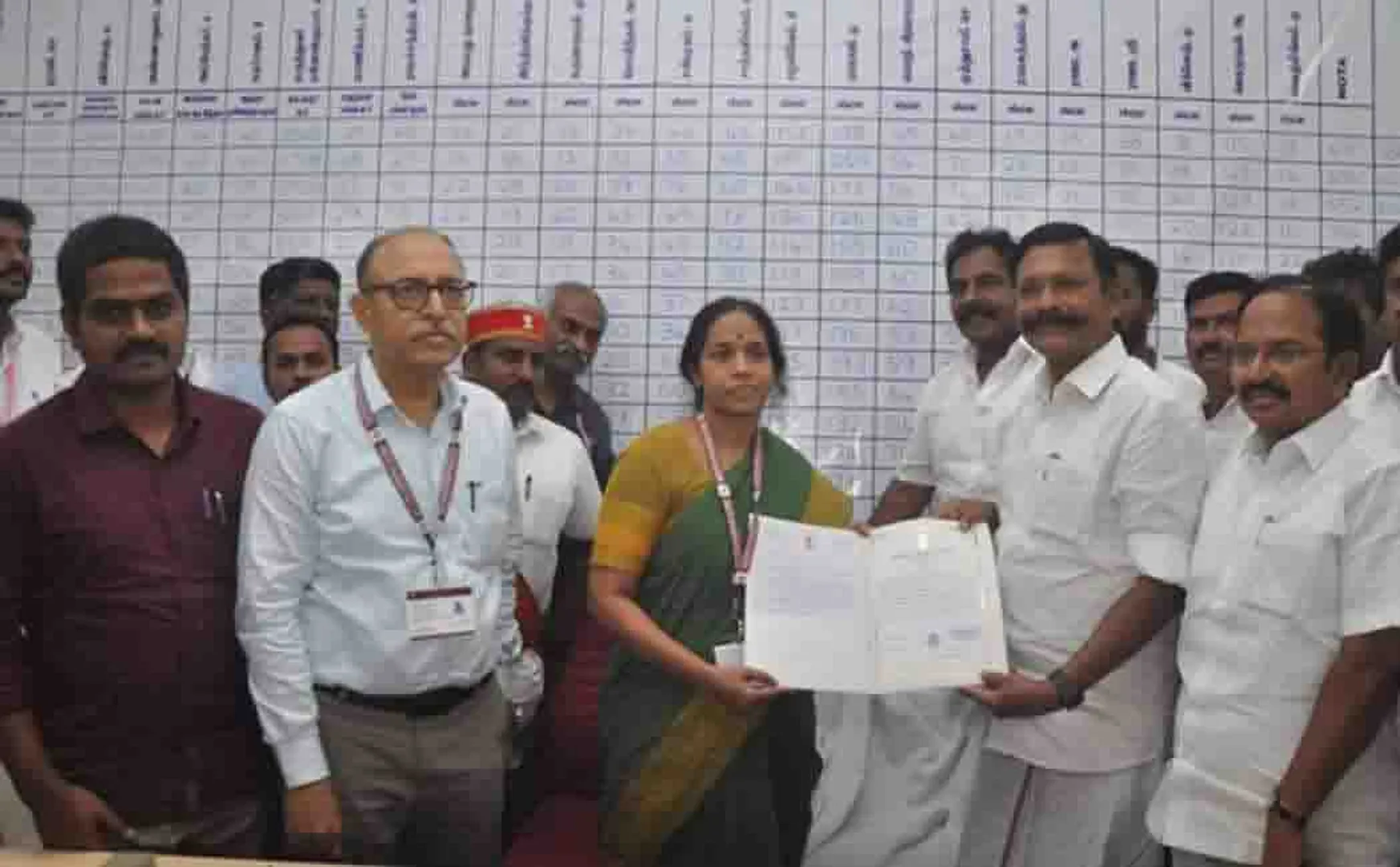 DMK  DM Selvaganapathy enters Lok Sabha after 25 years