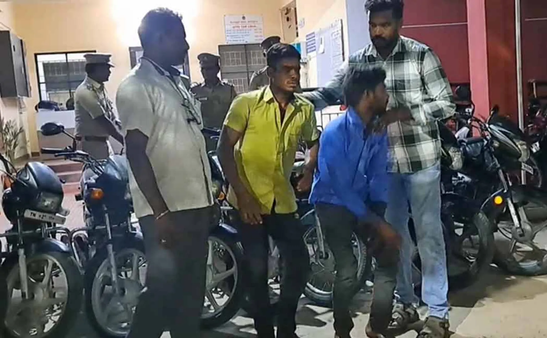 Recovery of 11 stolen two-wheelers  Two arrested