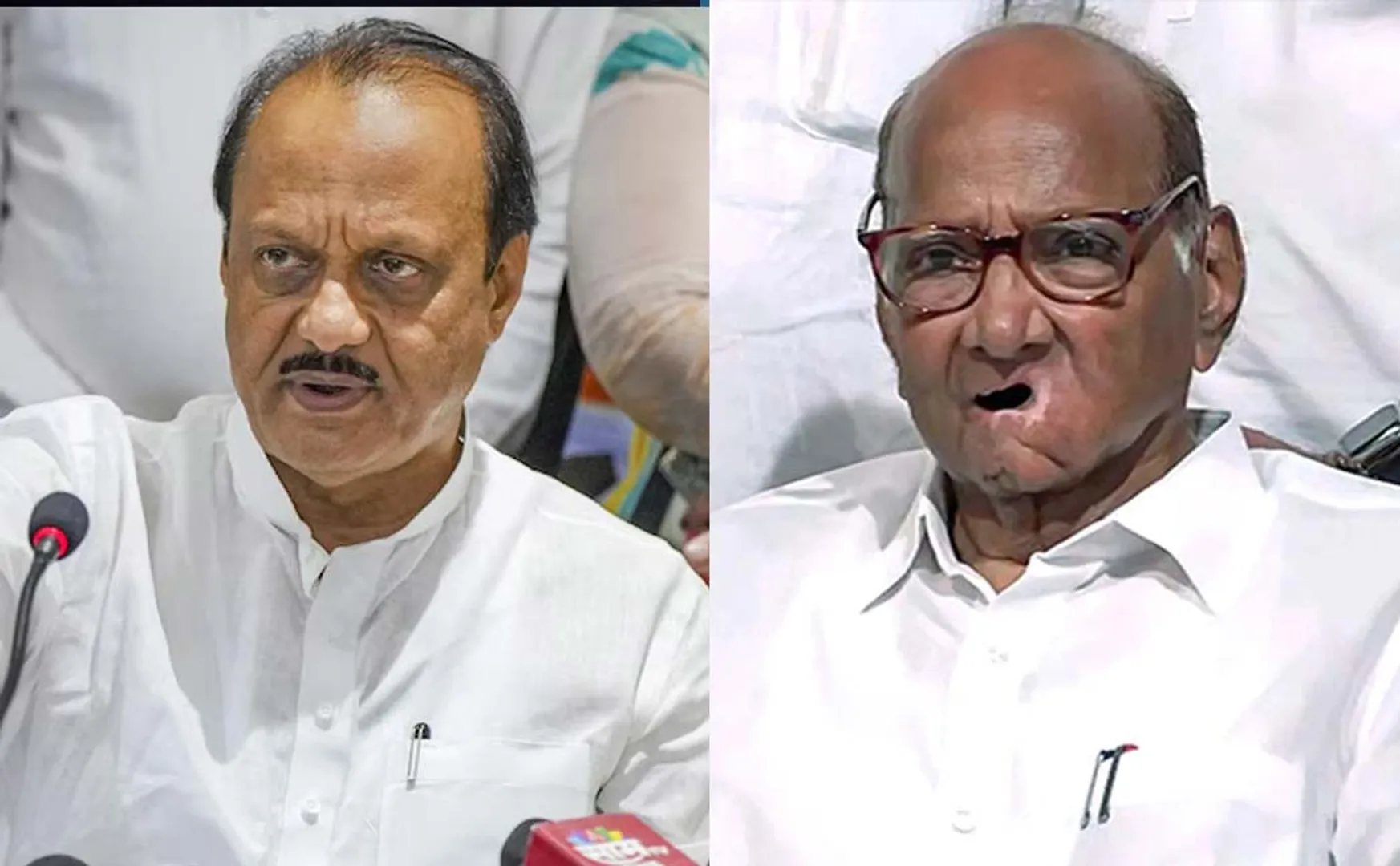 Is MLAs supporting Ajit Pawar leaning towards Sharad Pawar in maharashtra