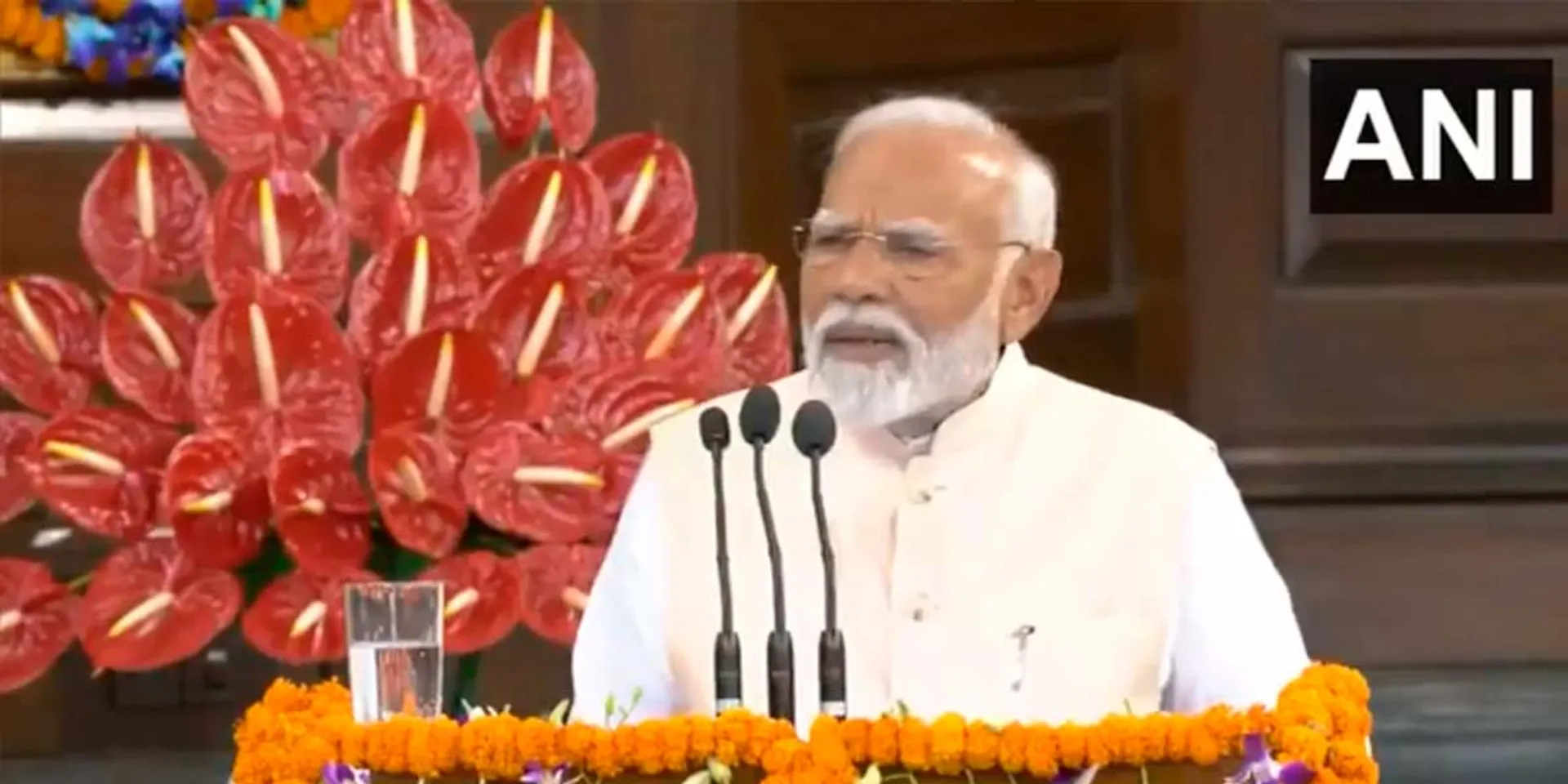 'There is never compromise; Faith is strong'-Modi speech