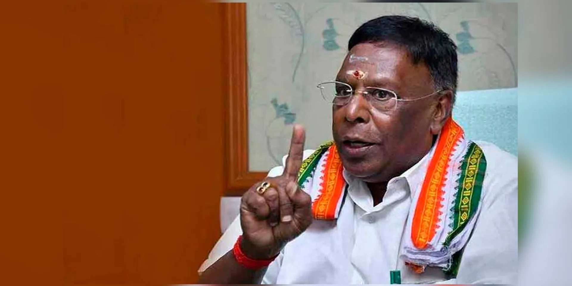  puducherry former cm Narayanasamy speech
